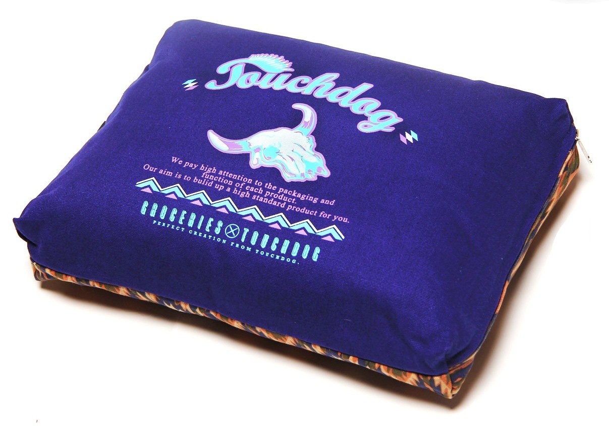 Touchdog® Ultimate Vintage Diamond Dog Bed - Retro Luxury for Your Pet