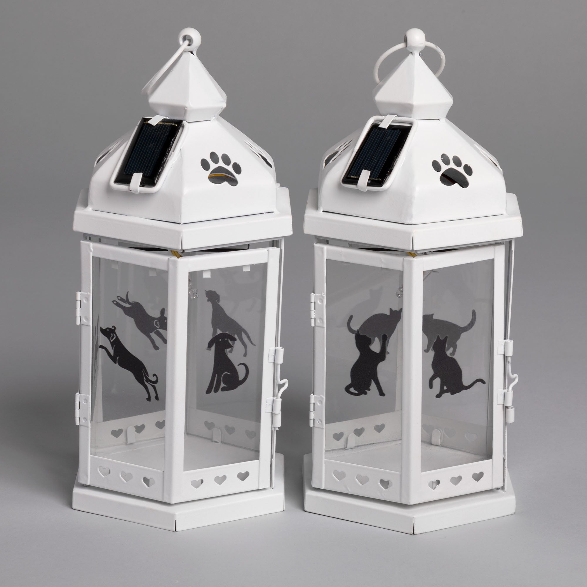 Premium Solar Pet Silhouette Lantern - Ultimate Outdoor Decor