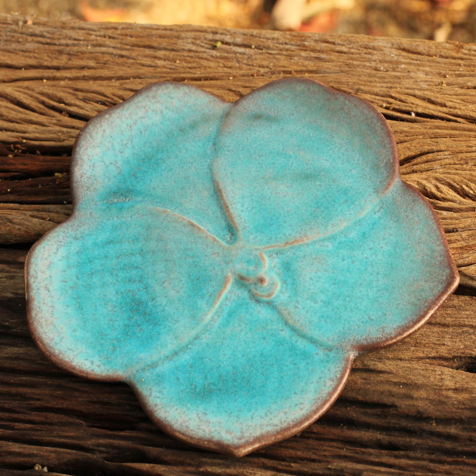 Premium Turquoise Vanda Handmade Ceramic Salad Plate – Upgrade Your Dining Experience