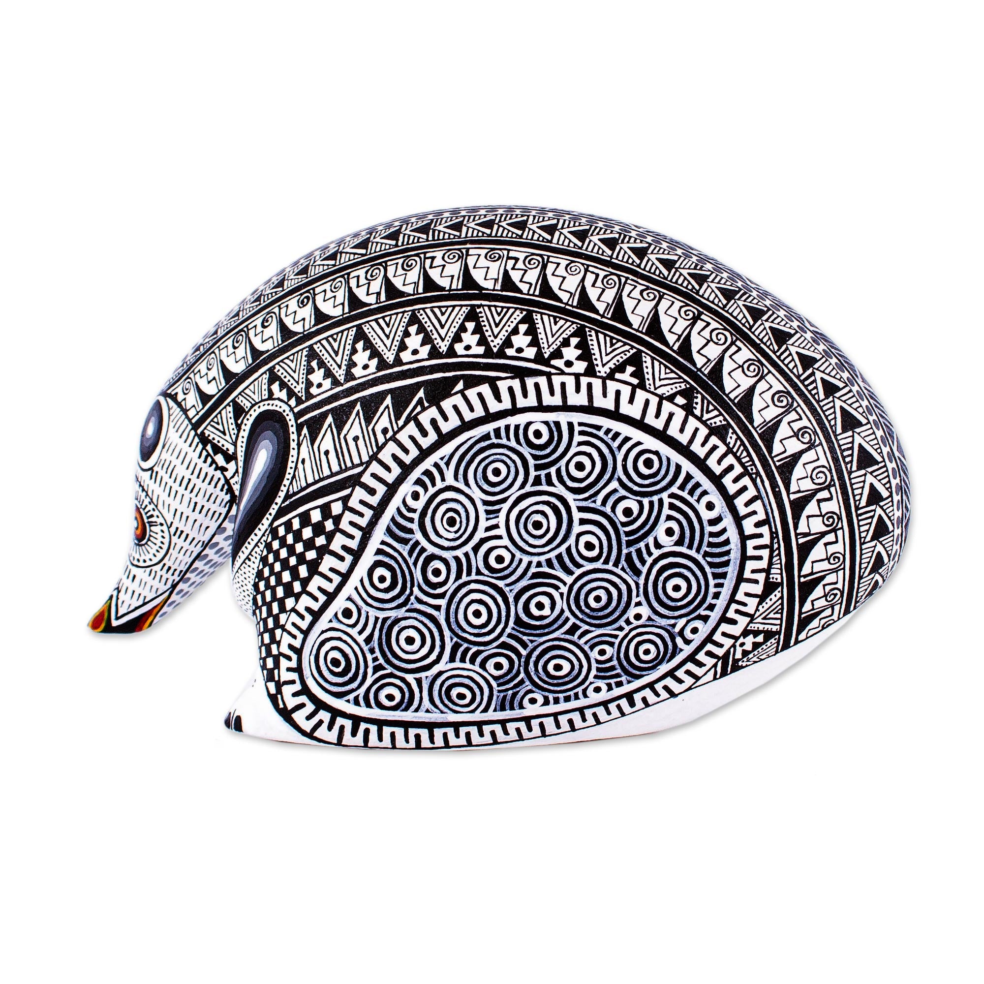 Premium Hand-Crafted Hedgehog Alebrije Figurine | Unique Mexican Artisan Design