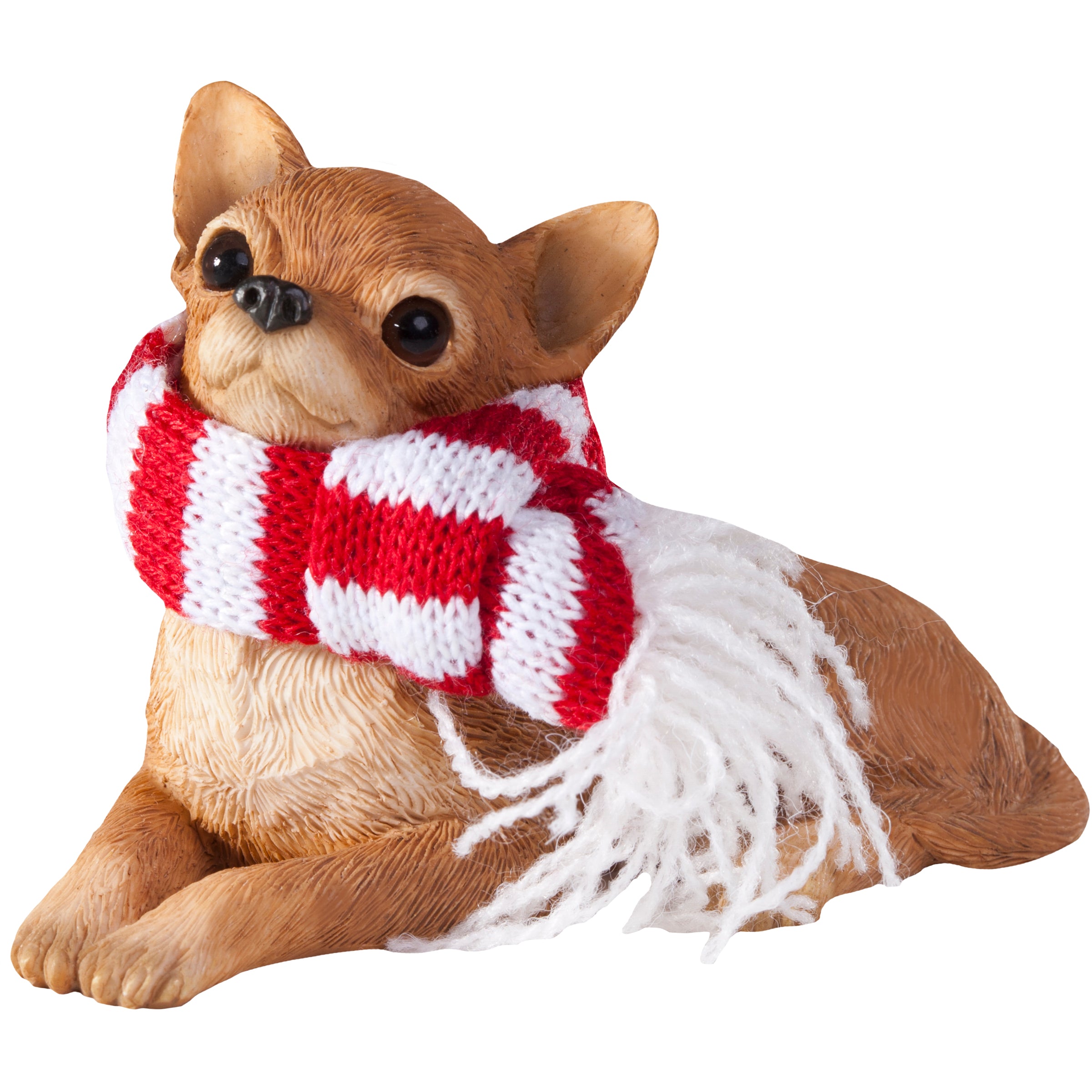 Premium Handcrafted Chihuahua Christmas Ornament - Festive Holiday Decor