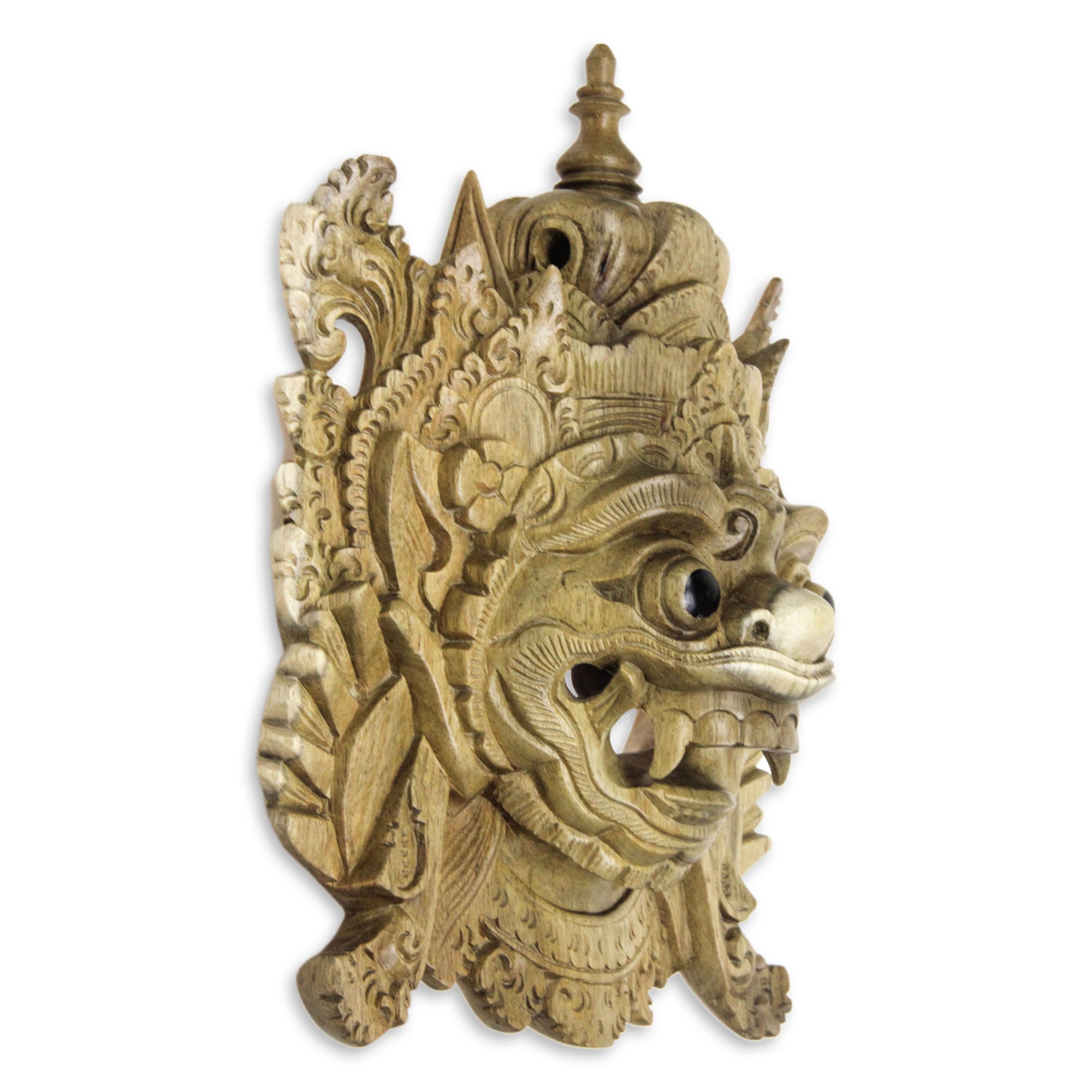 Premium Bhoma the Protector - Balinese Folk Art Hero Mask