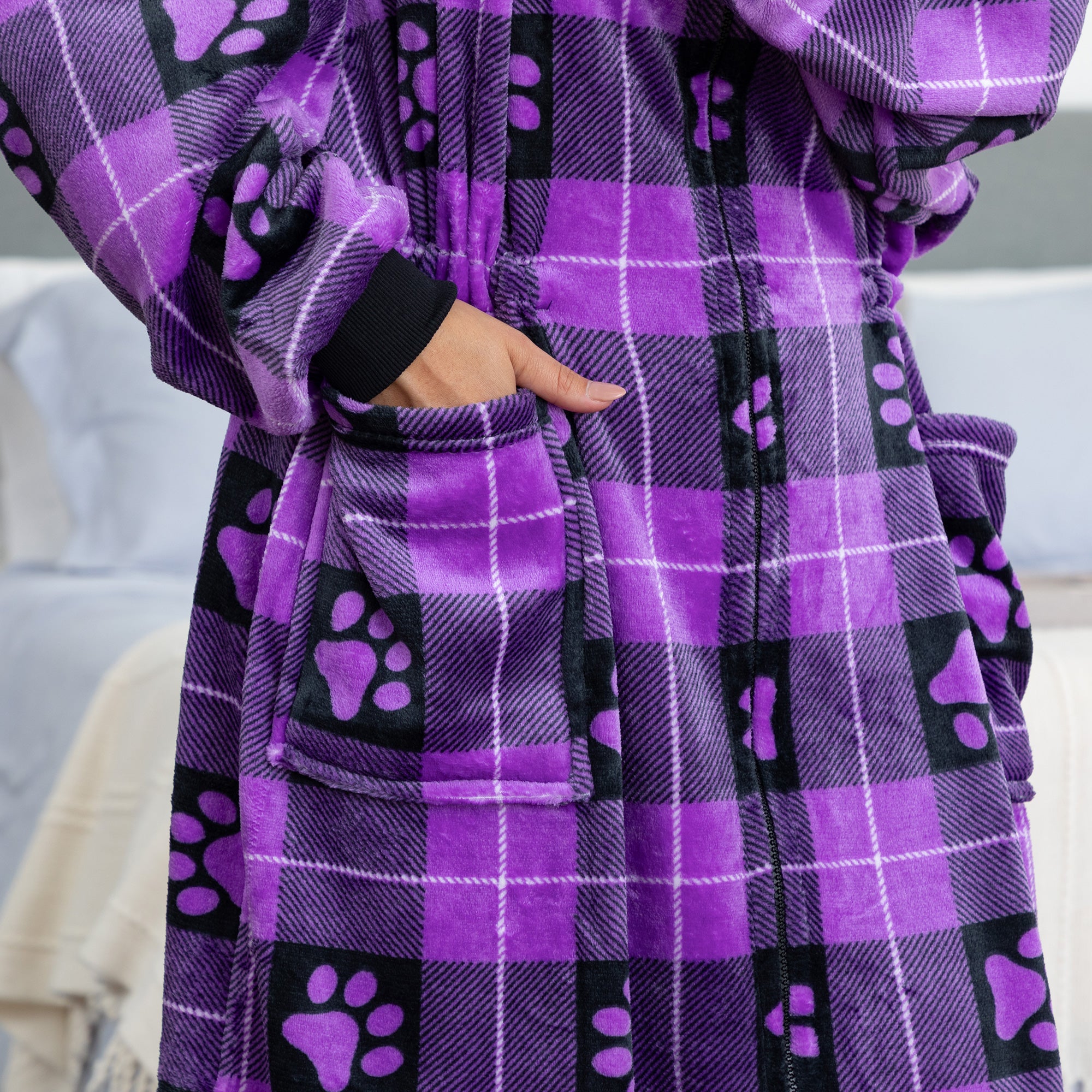 Ultimate Comfort? Premium Oversized Zip-Up Blanket Hoodie