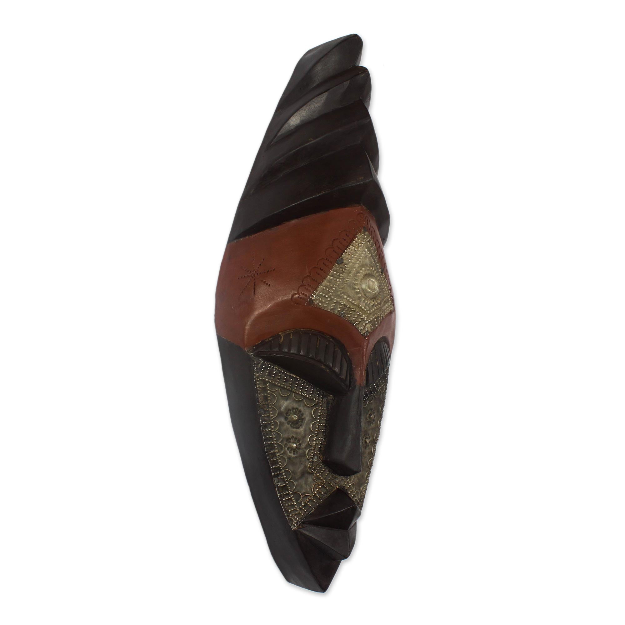 Premium Handcrafted Congo Zaire Wood Mask - Ritual & Political Order Symbol