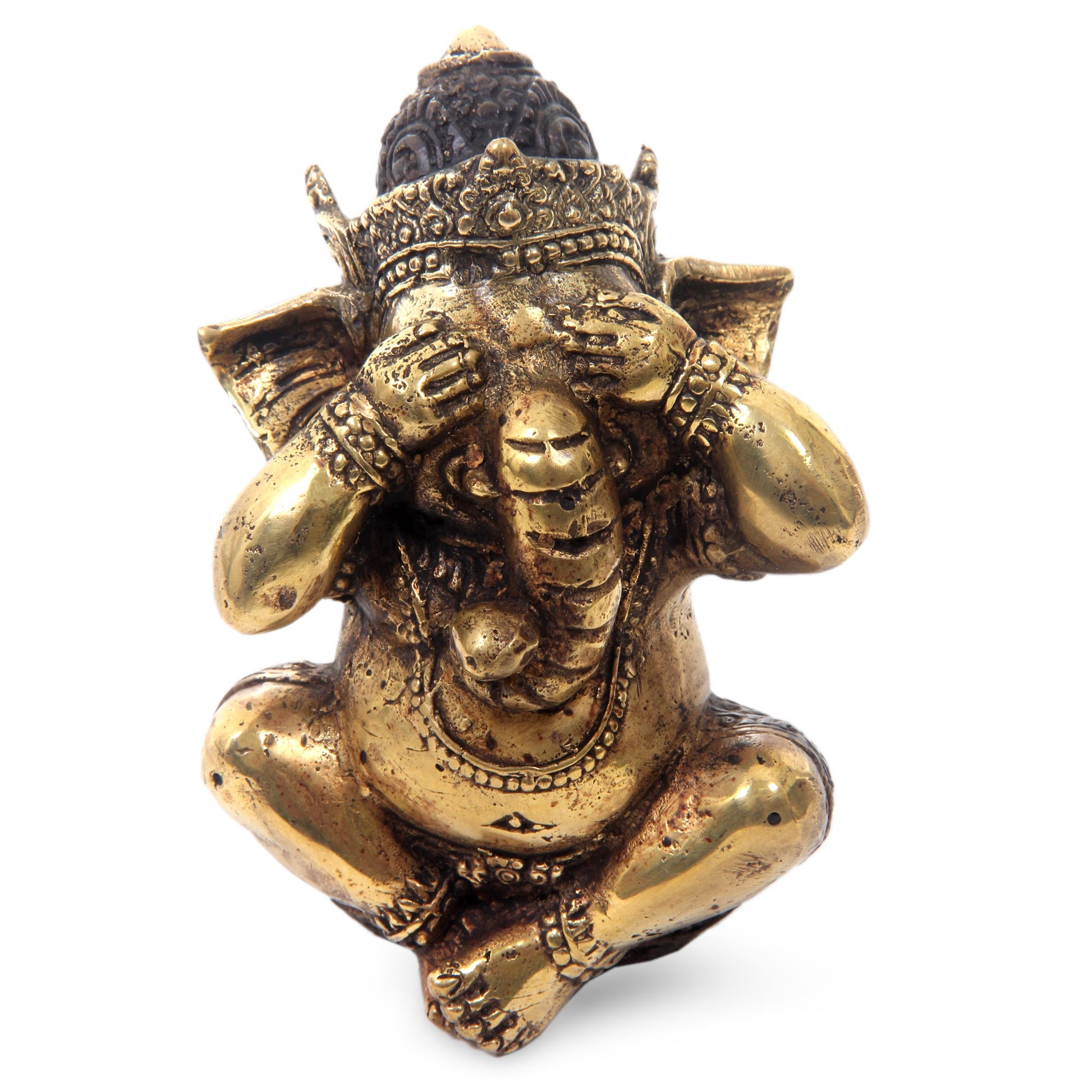 Premium Antique Bronze Ganesha Statue - Ultimate Hindu Deity Collectible
