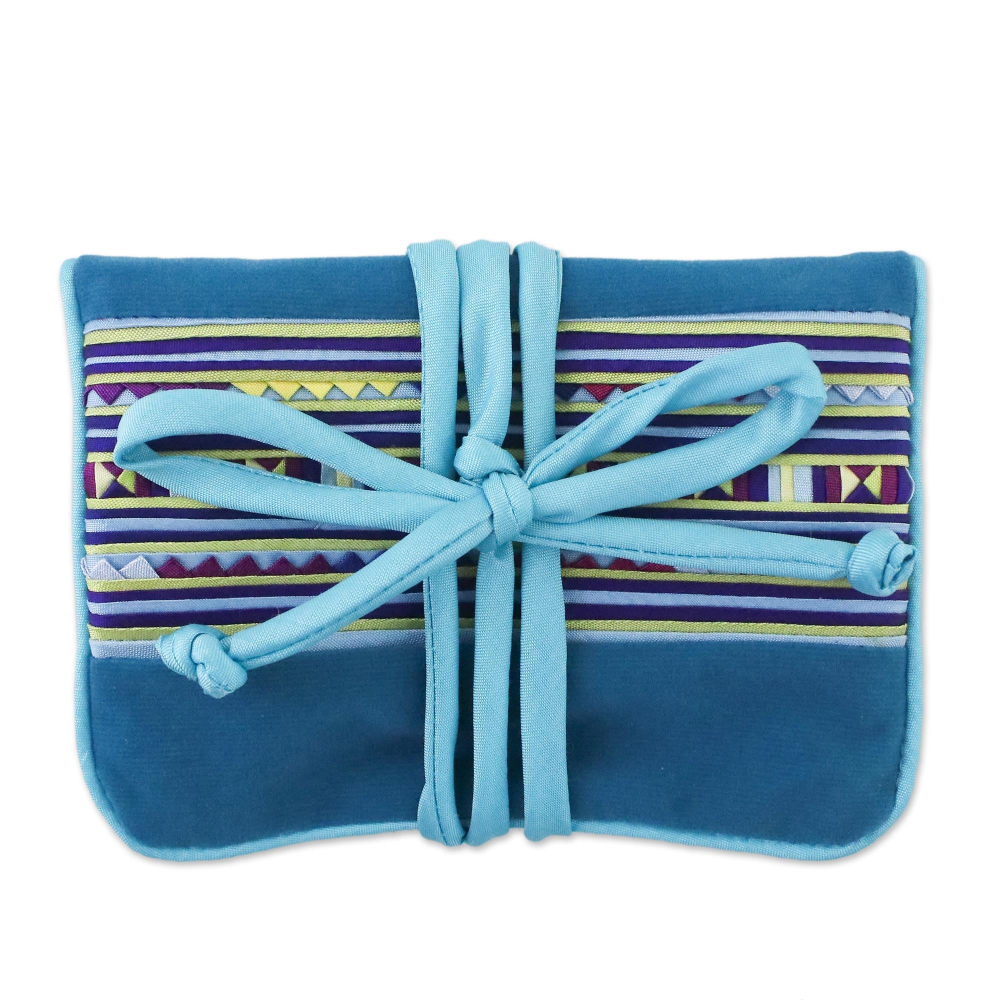 Premium Lisu Sky Fantasy Jewelry Roll – Artisan Crafted Hill Tribe Design