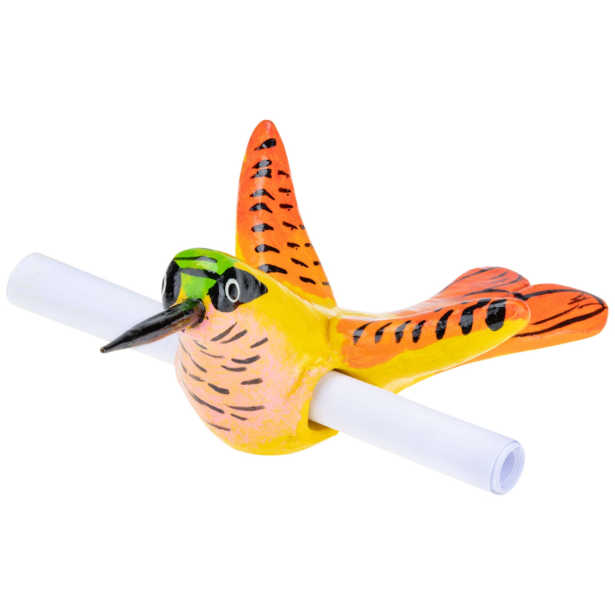 Premium Hand-Painted Hummingbird Messenger Figurine - Ultimate Fair-Trade Gift