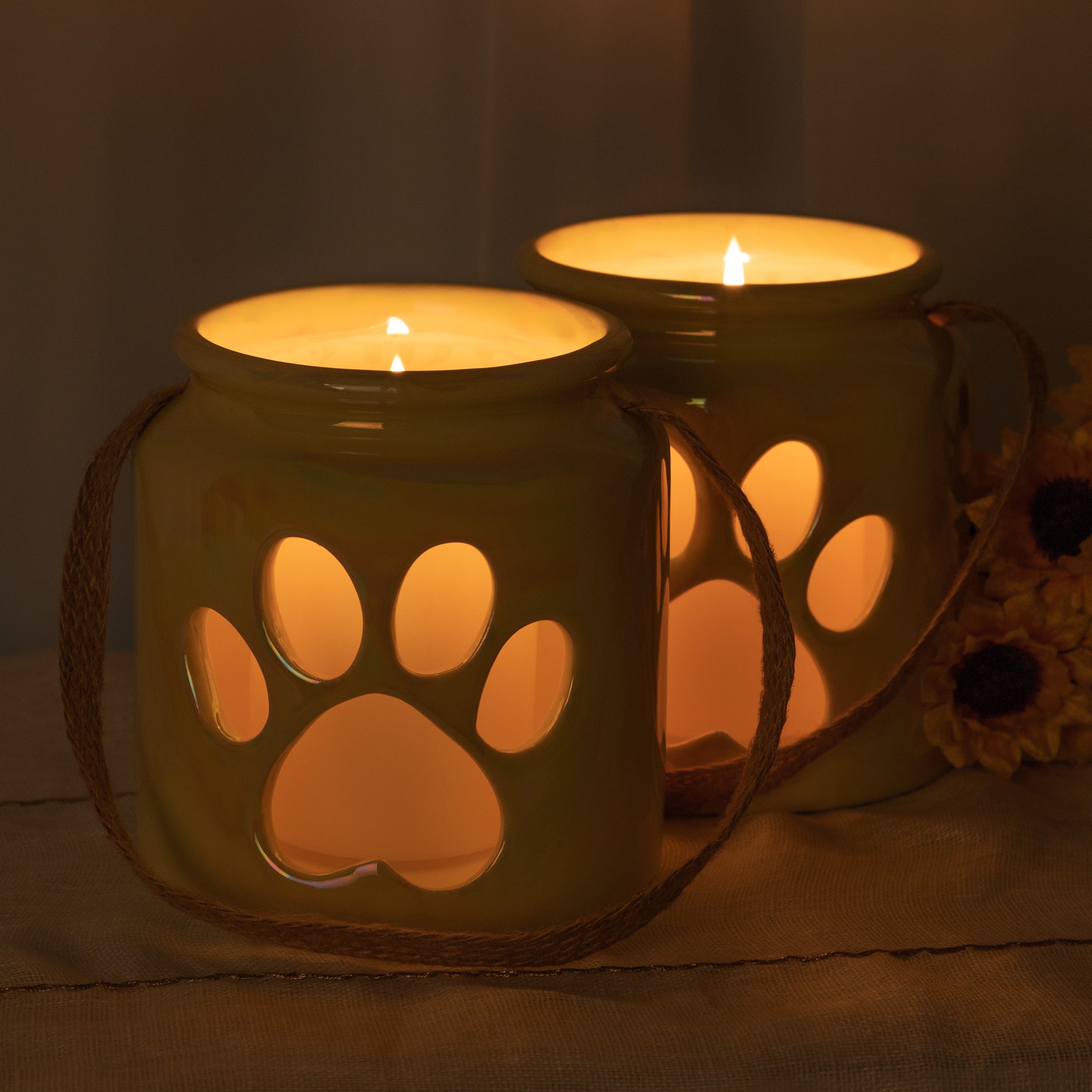 Premium Heart Paw Candle Holder Set - Ultimate Ambiance Upgrade