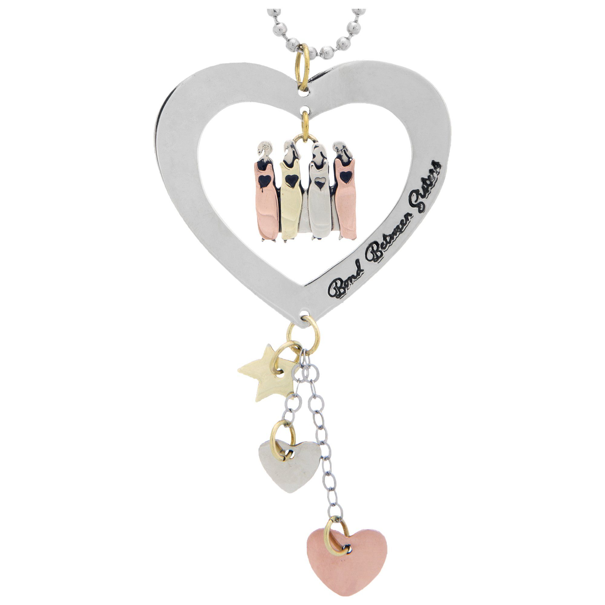 Premium Sisterhood Car Charm - Symbol of Unbreakable Bond