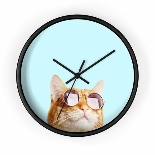 Ultimate Cat Lover's Wall Clock - Premium Wooden Design