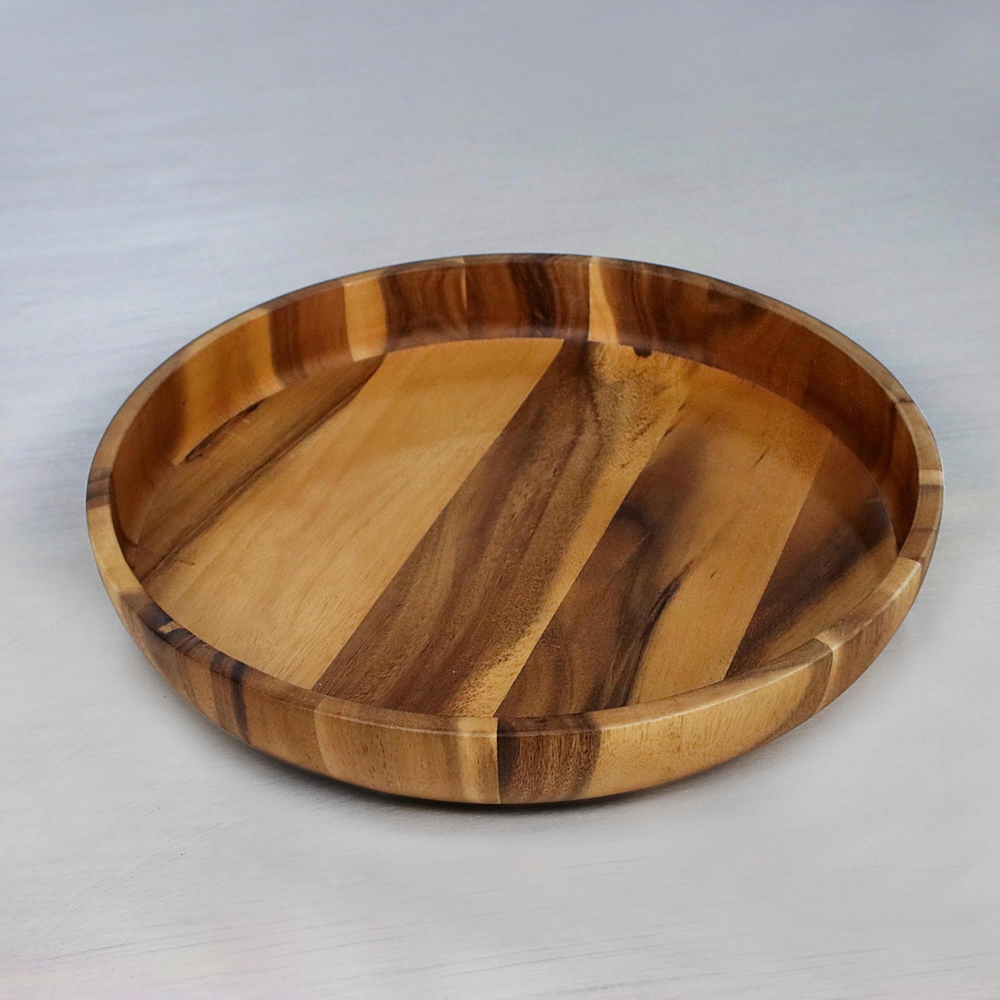 Premium Artisan-Crafted Raintree Wood Serving Bowl - Eco-Friendly & Handmade in Thailand