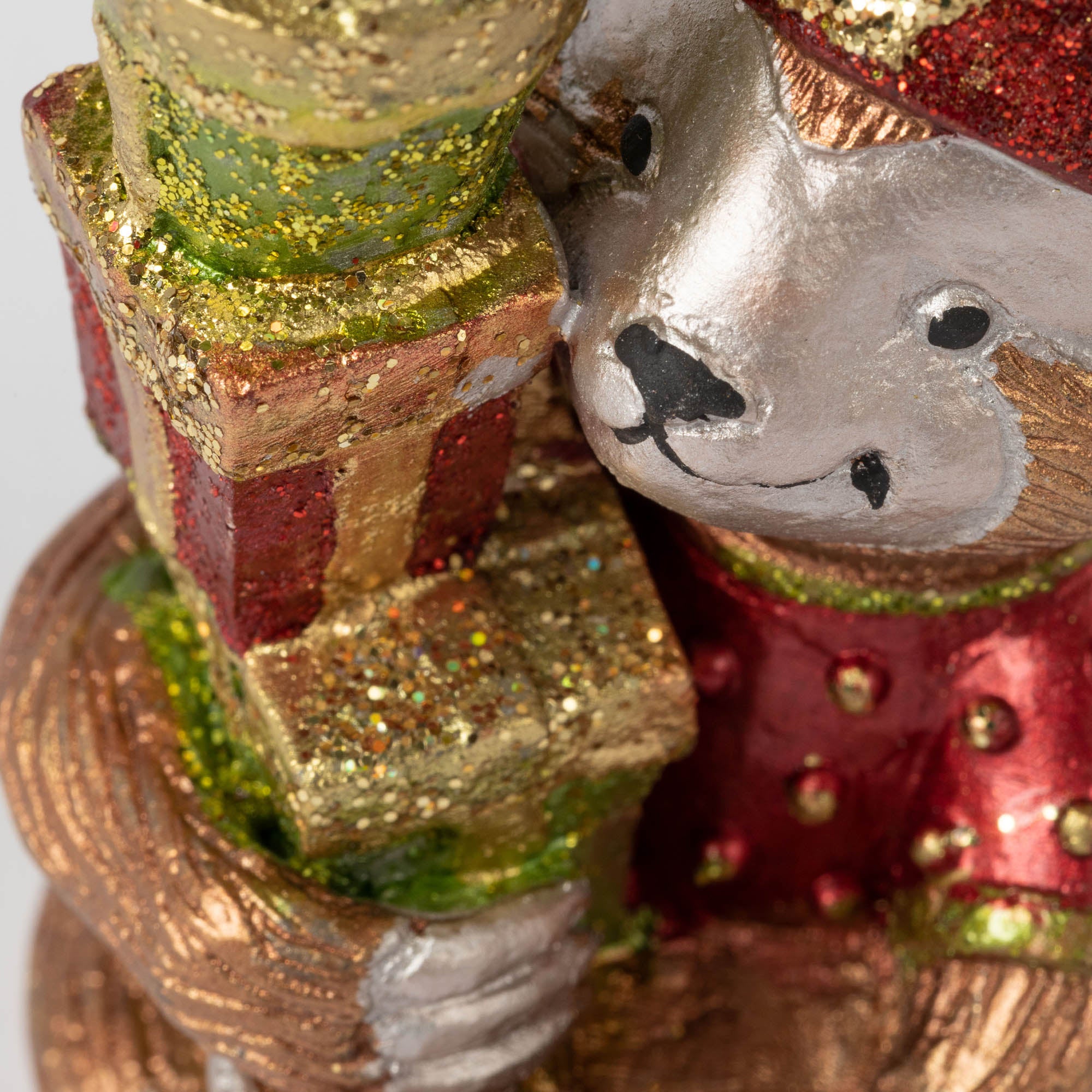 Premium Merry Sloth Ornament - Handmade Christmas Tree Decor
