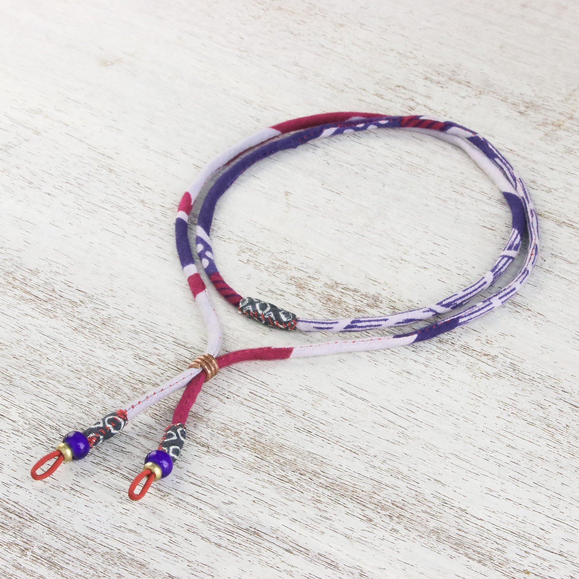 Premium Thai Cotton Eyeglasses Strap - Adjustable & Handmade