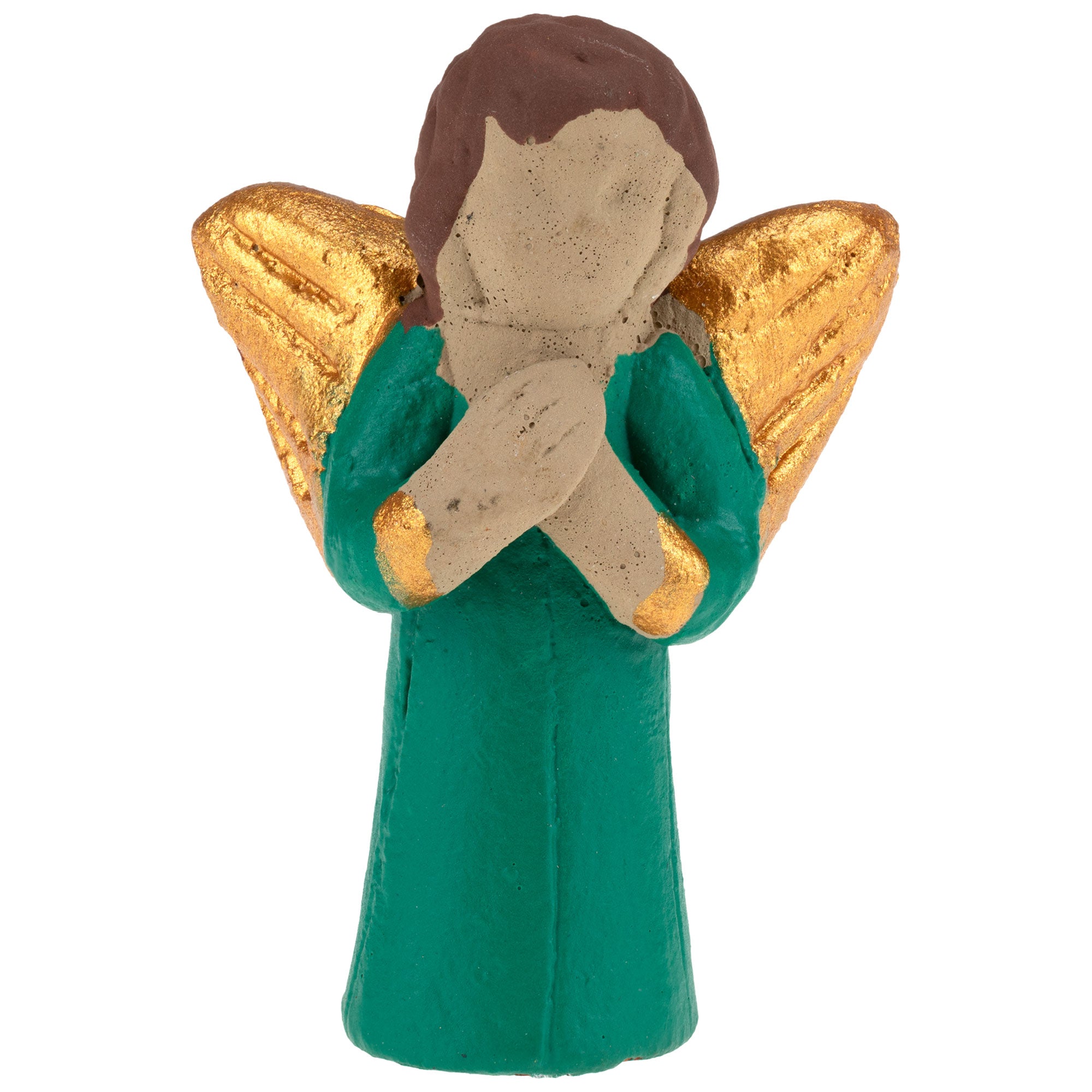 Premium Guardian Angel Ceramic Charm - Handcrafted in Guatemala