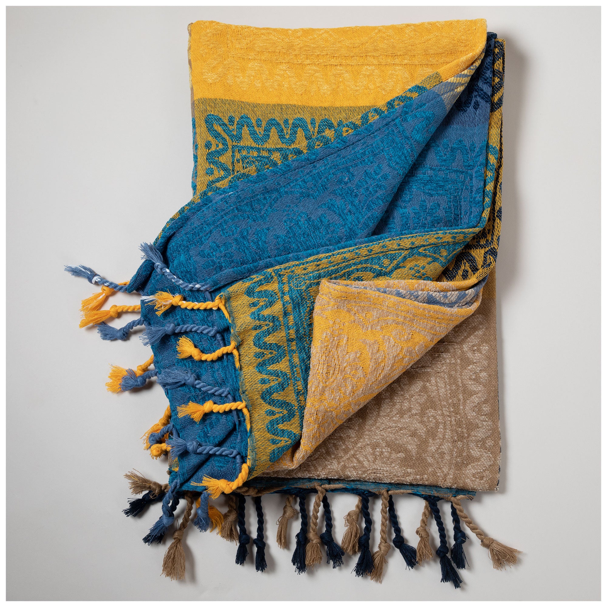 Premium Oversized Chenille Throw Blanket - Ultimate Comfort & Style