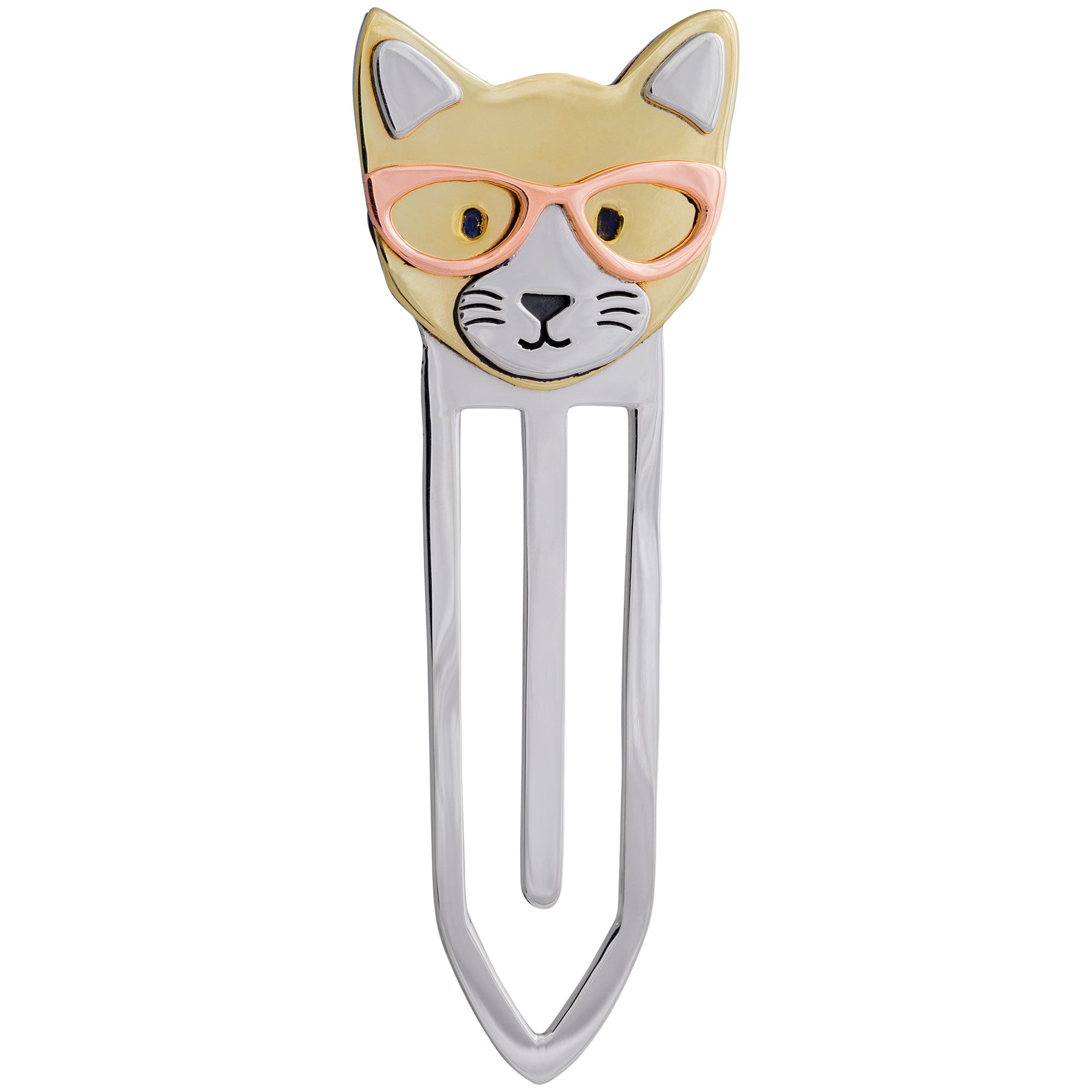 Premium Animal Lover Mixed Metal Bookmark - Ultimate Reading Companion