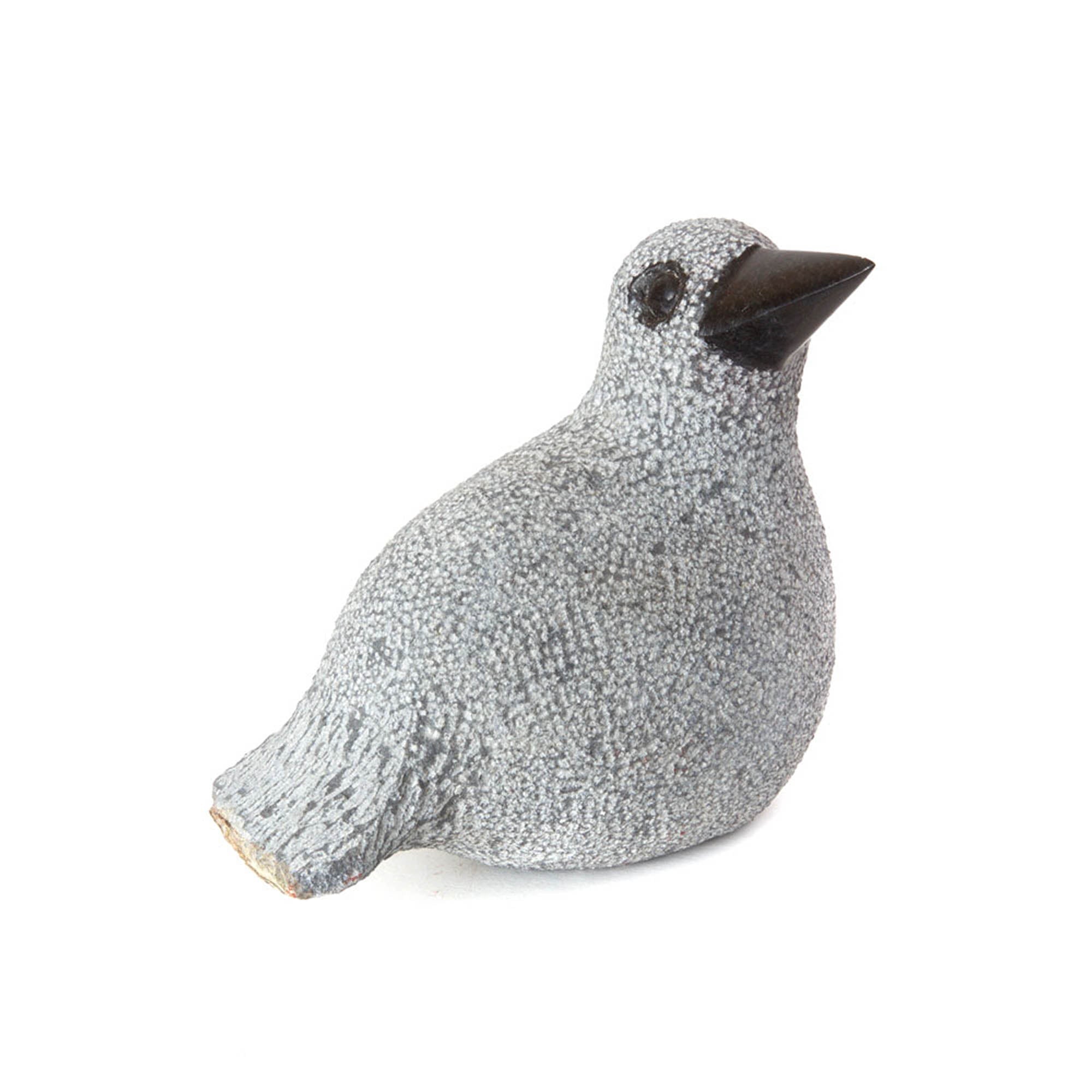 Premium Hand-Carved Springstone Duck Sculpture - Unique Art Piece