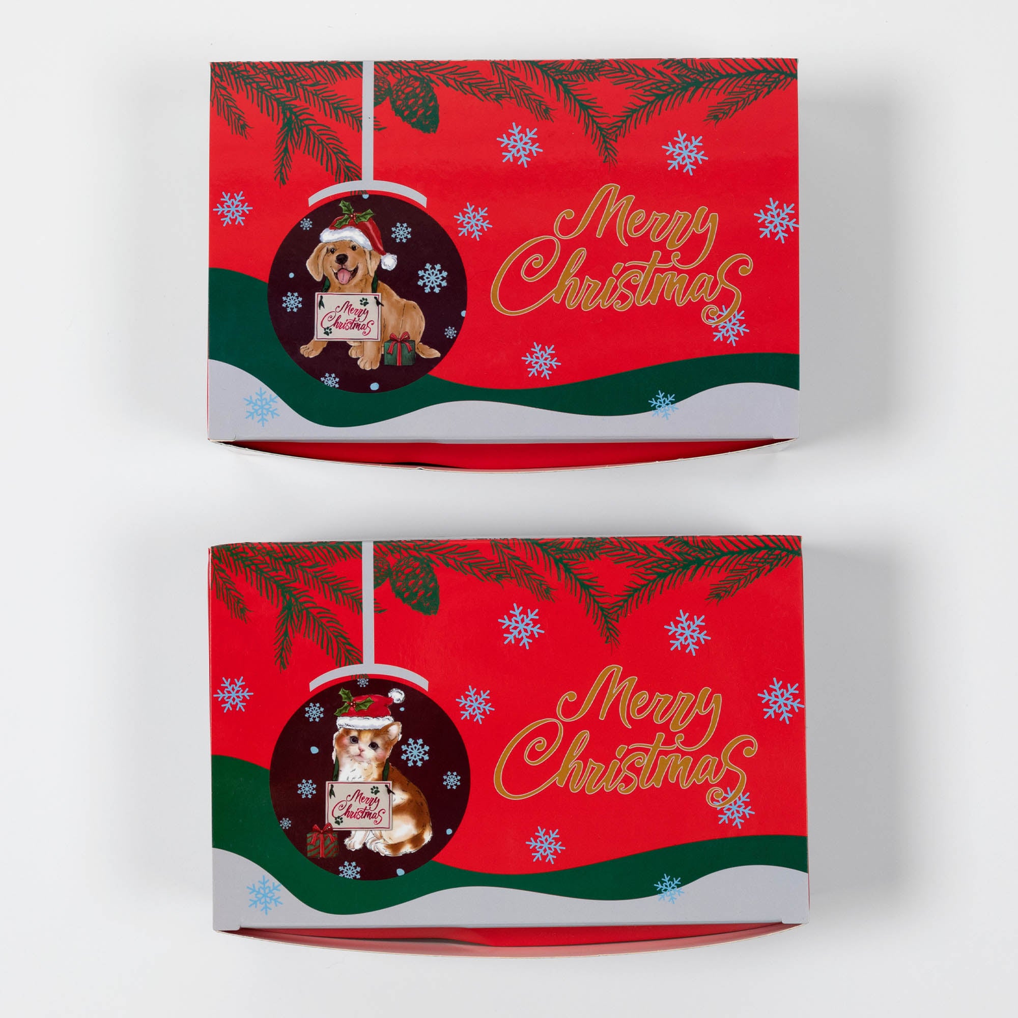 Premium Merry Christmas Pet Ornaments - Ultimate Set of 6