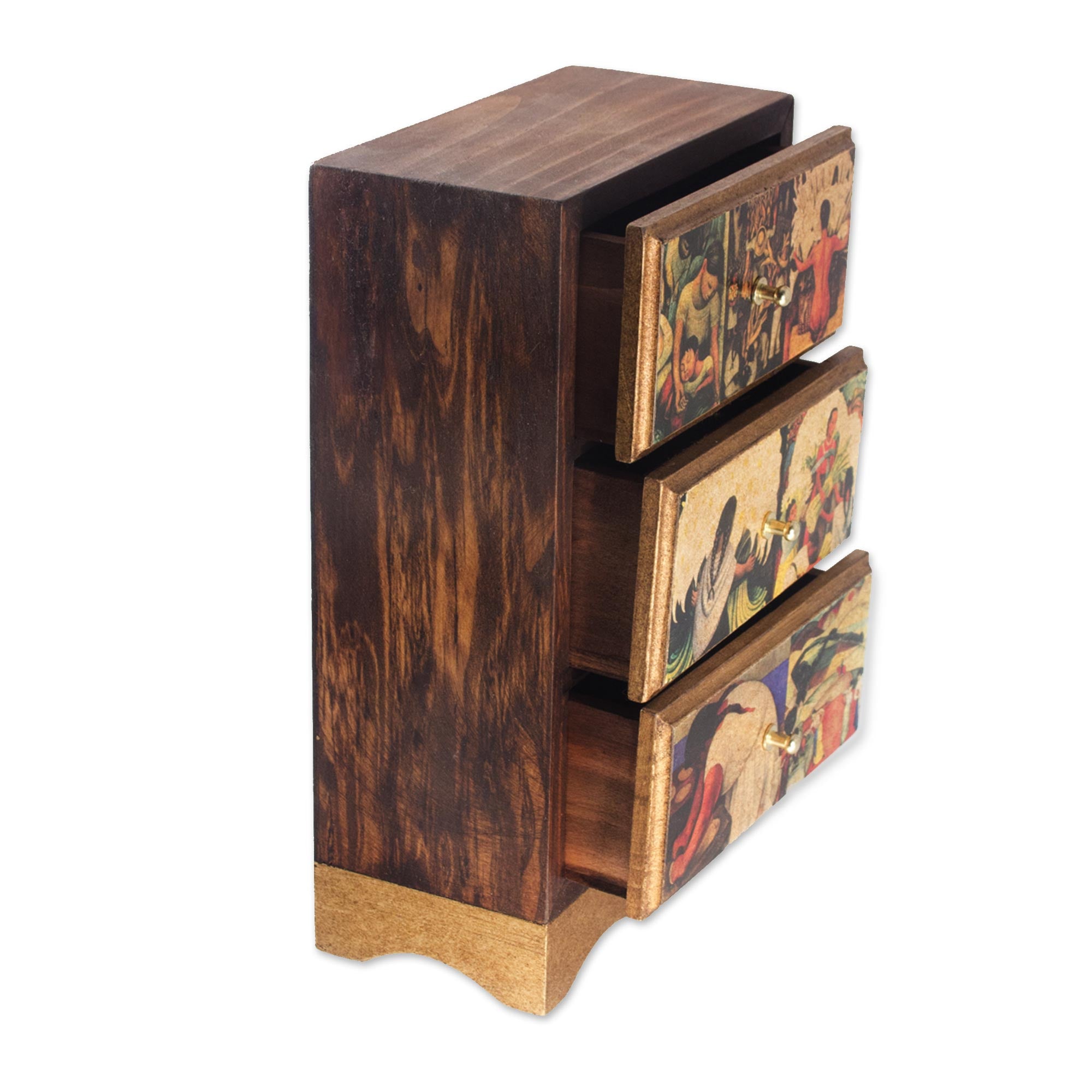 Premium Diego Rivera Frida Kahlo Jewelry Box - Handcrafted Heirloom