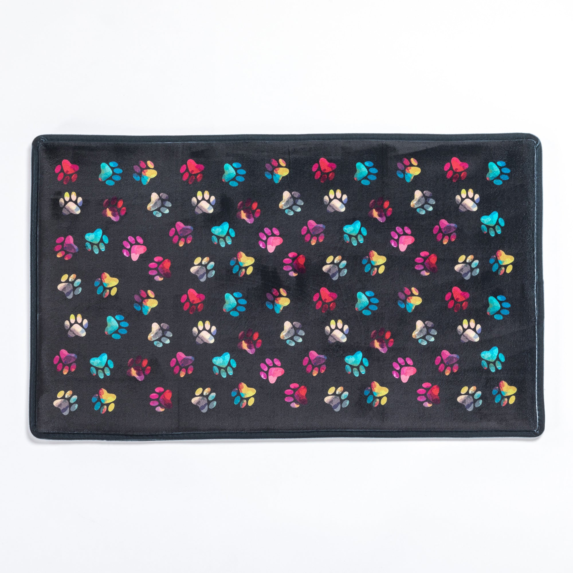 Ultimate Paw Print Memory Foam Mat - Premium Comfort for Your Home