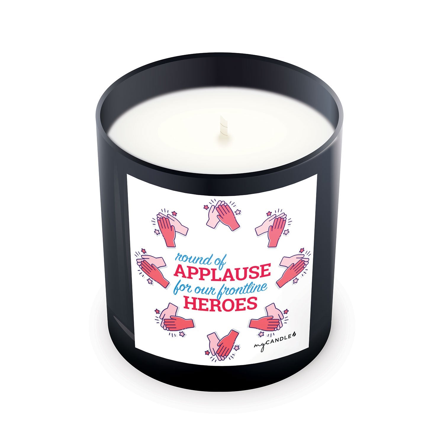 Premium Applause Candle for Frontline Heroes - Ultimate Gift Edition
