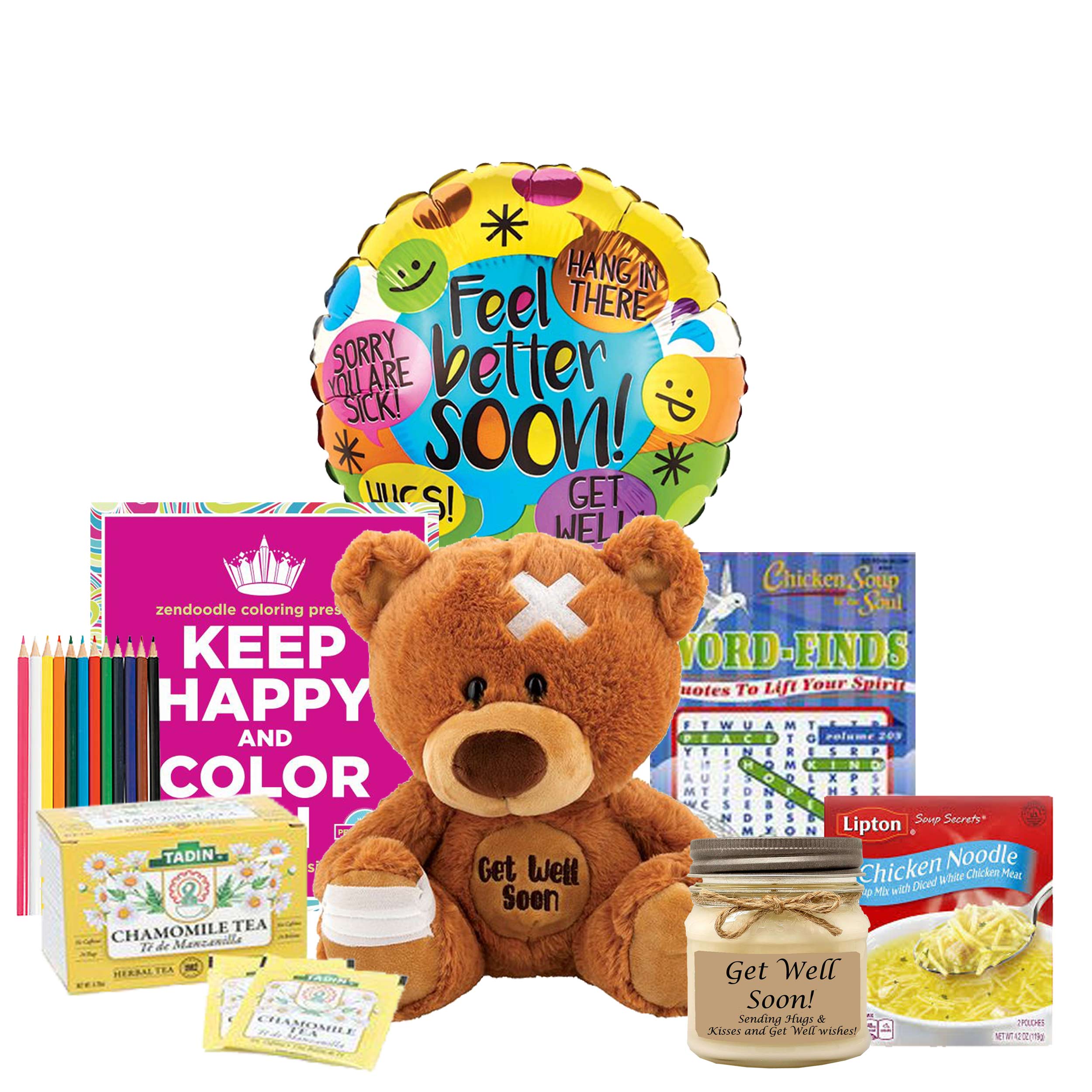 Ultimate Good Vibes Get Well Care Package for Women