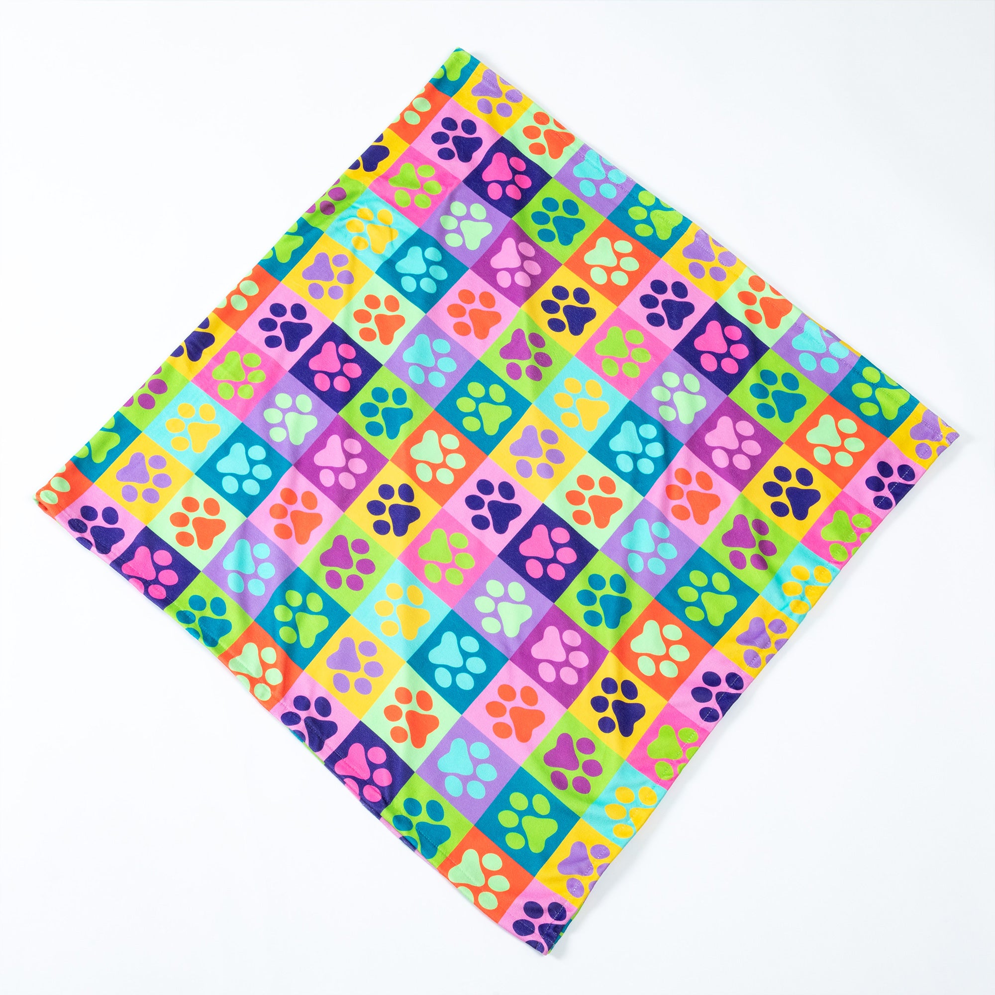 Premium Paw Print Oversized Quick-Dry Towel