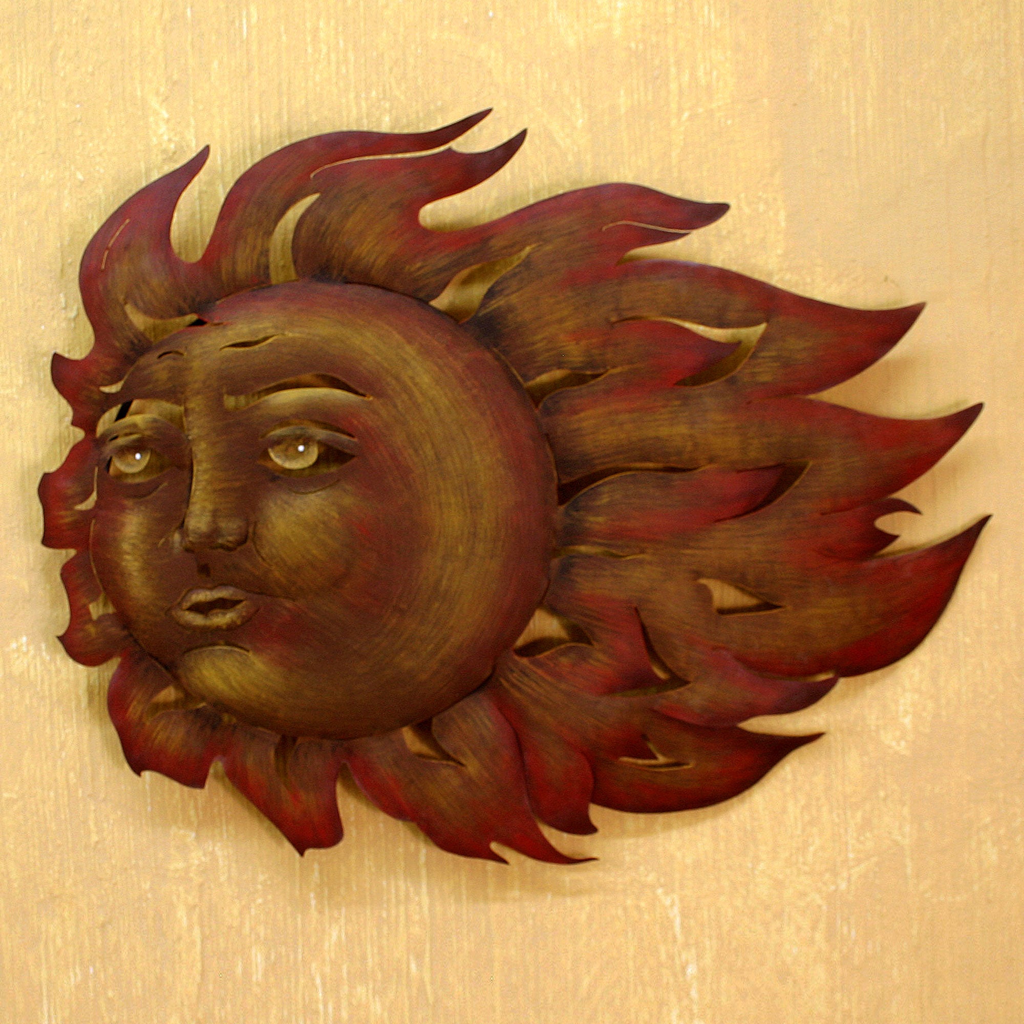 Premium Sun's Song Fair Trade Steel Wall Art Sculpture