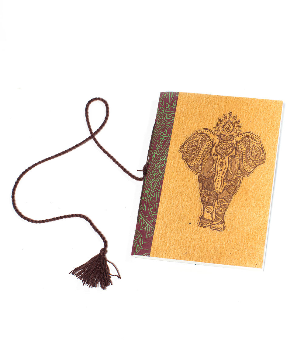 Premium Jaipur Elephant Travel Journal