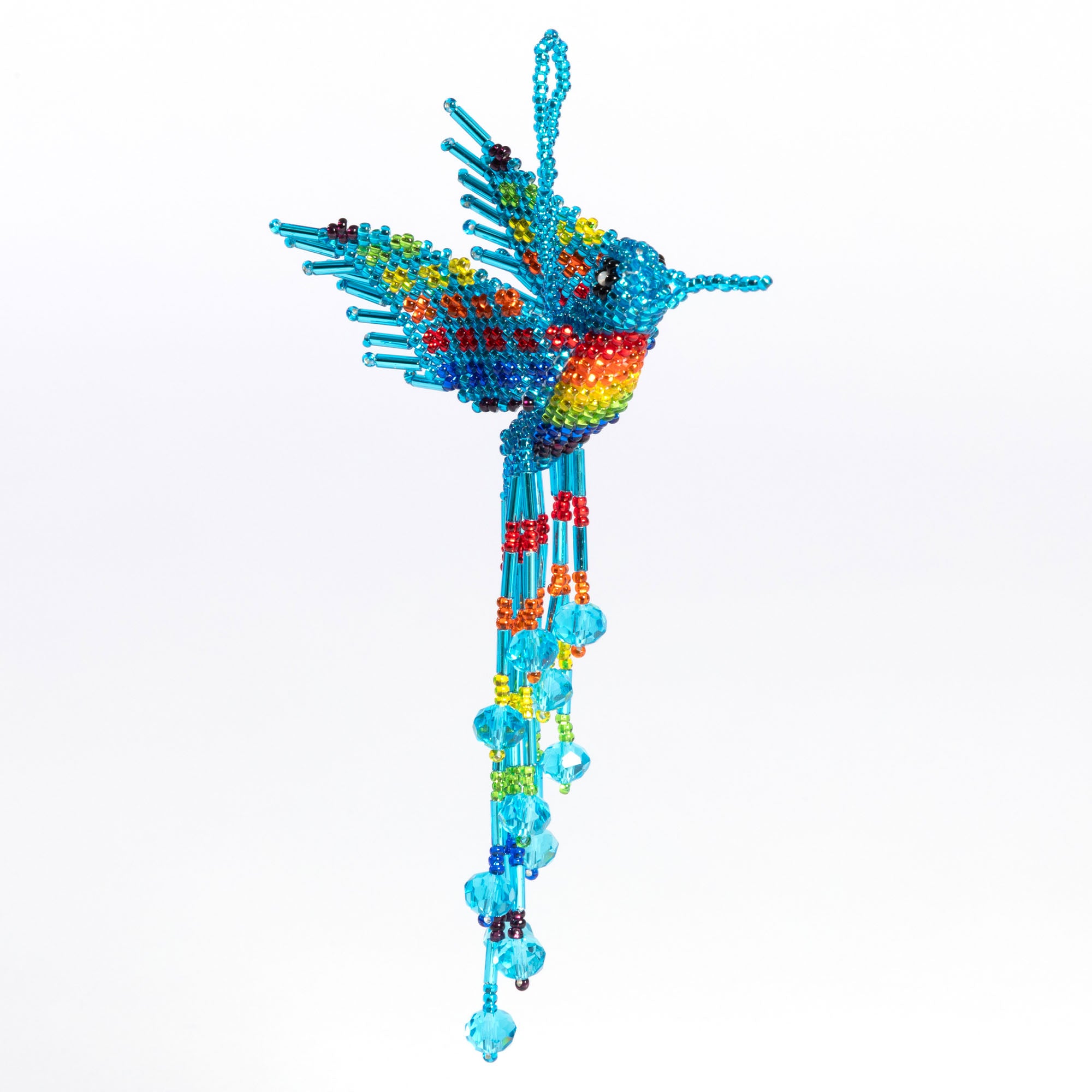 Premium Handcrafted Guatemalan Hummingbird Ornament