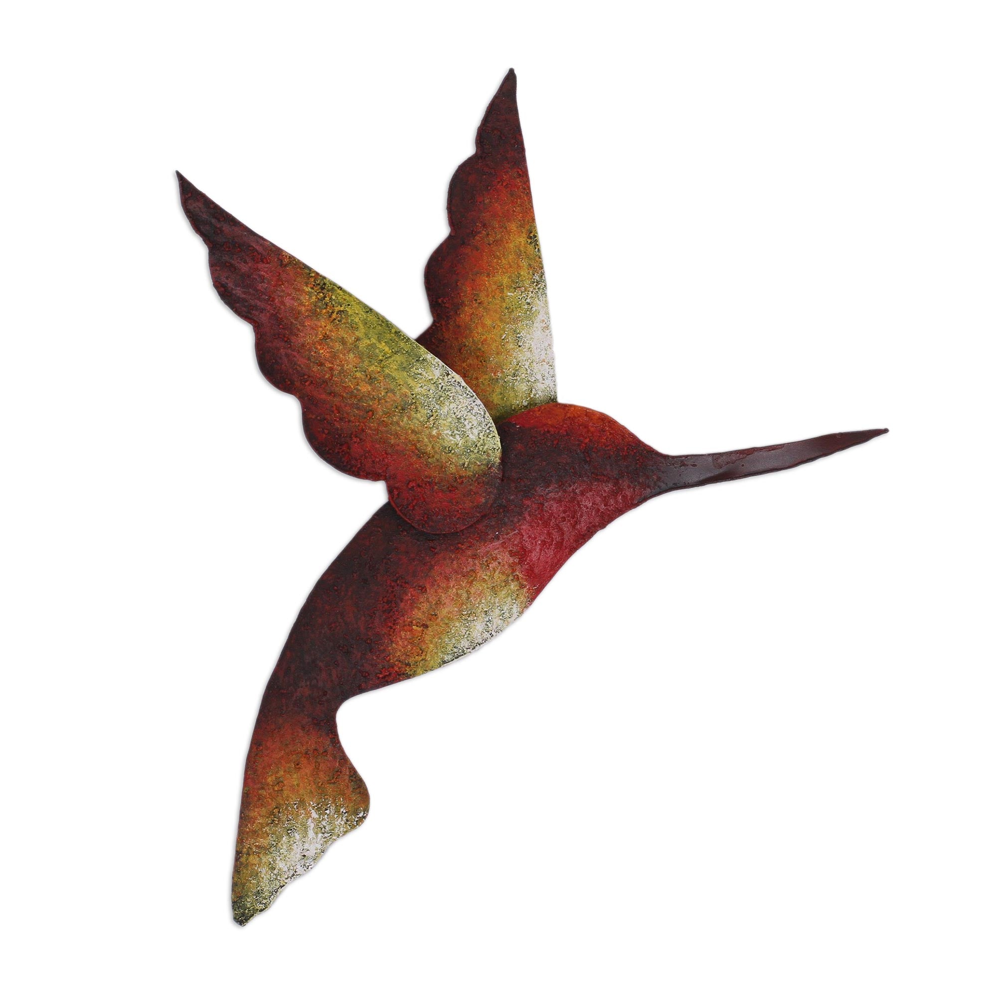 Premium Handcrafted Hummingbird Steel Wall Art – Delightful Design