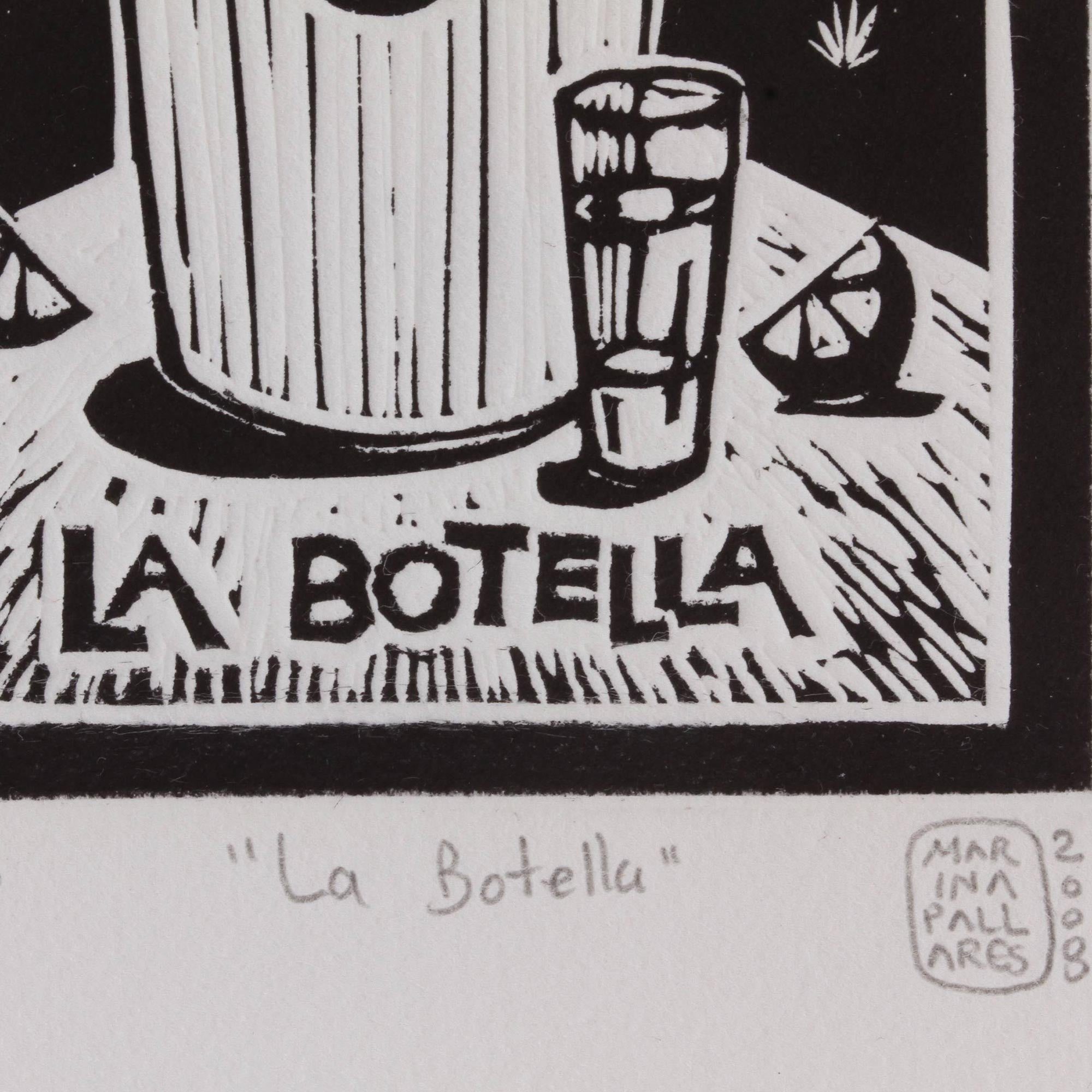 Premium Tequila Lotto Art Print 'The Bottle' - Limited Edition