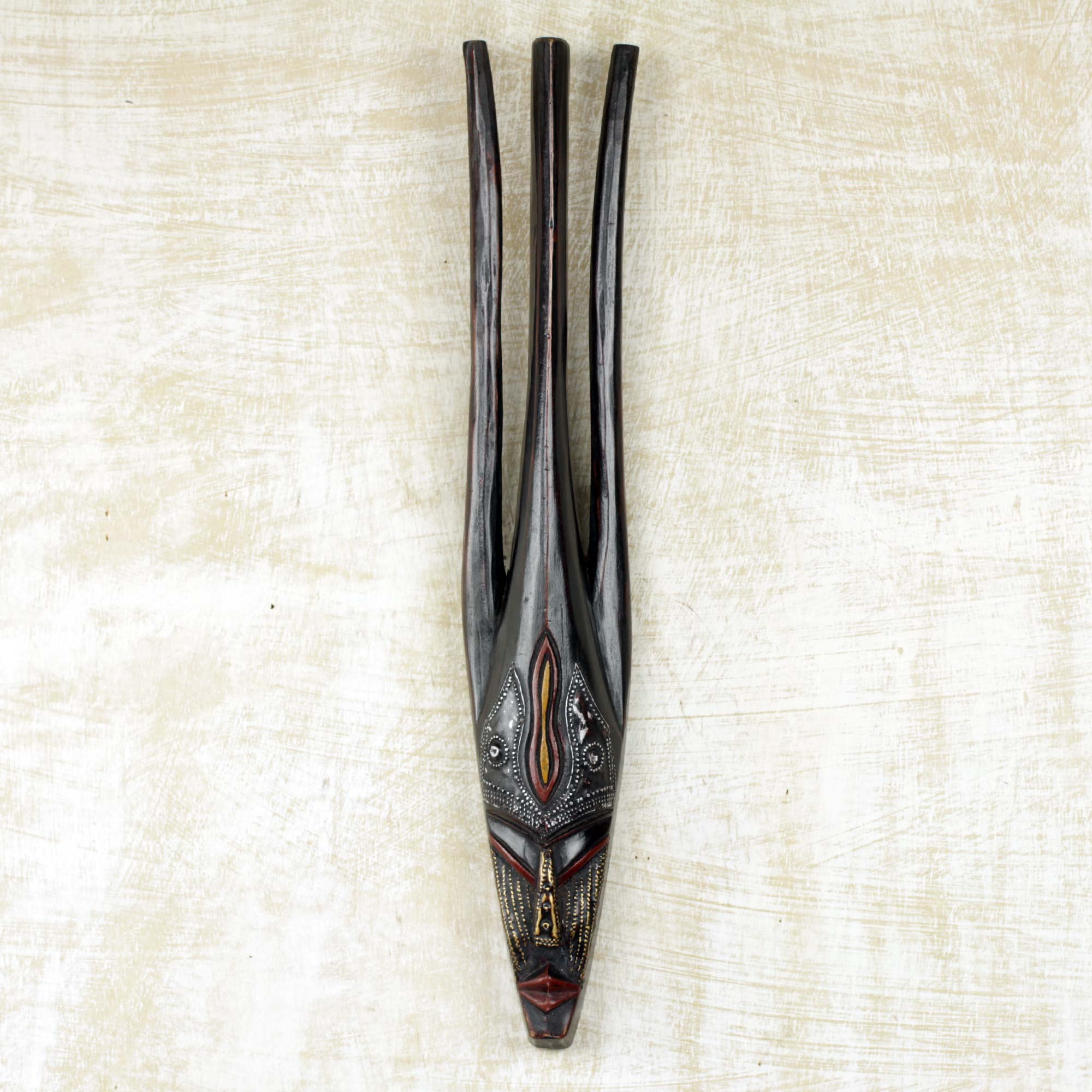 Premium Handcrafted Bambara Woman African Mask – Authentic Mali Art