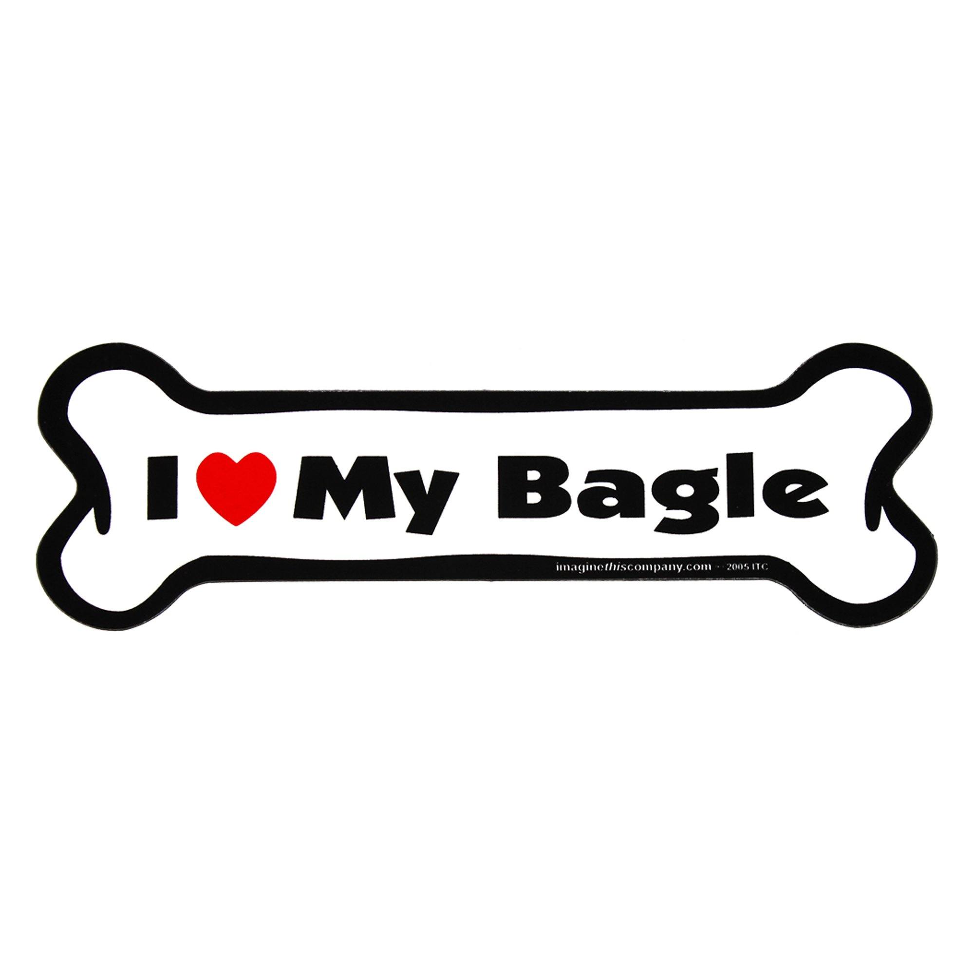 Premium I Love My Dog Car Magnet: Breeds A - K | Ultimate Pet Lover's Accessory