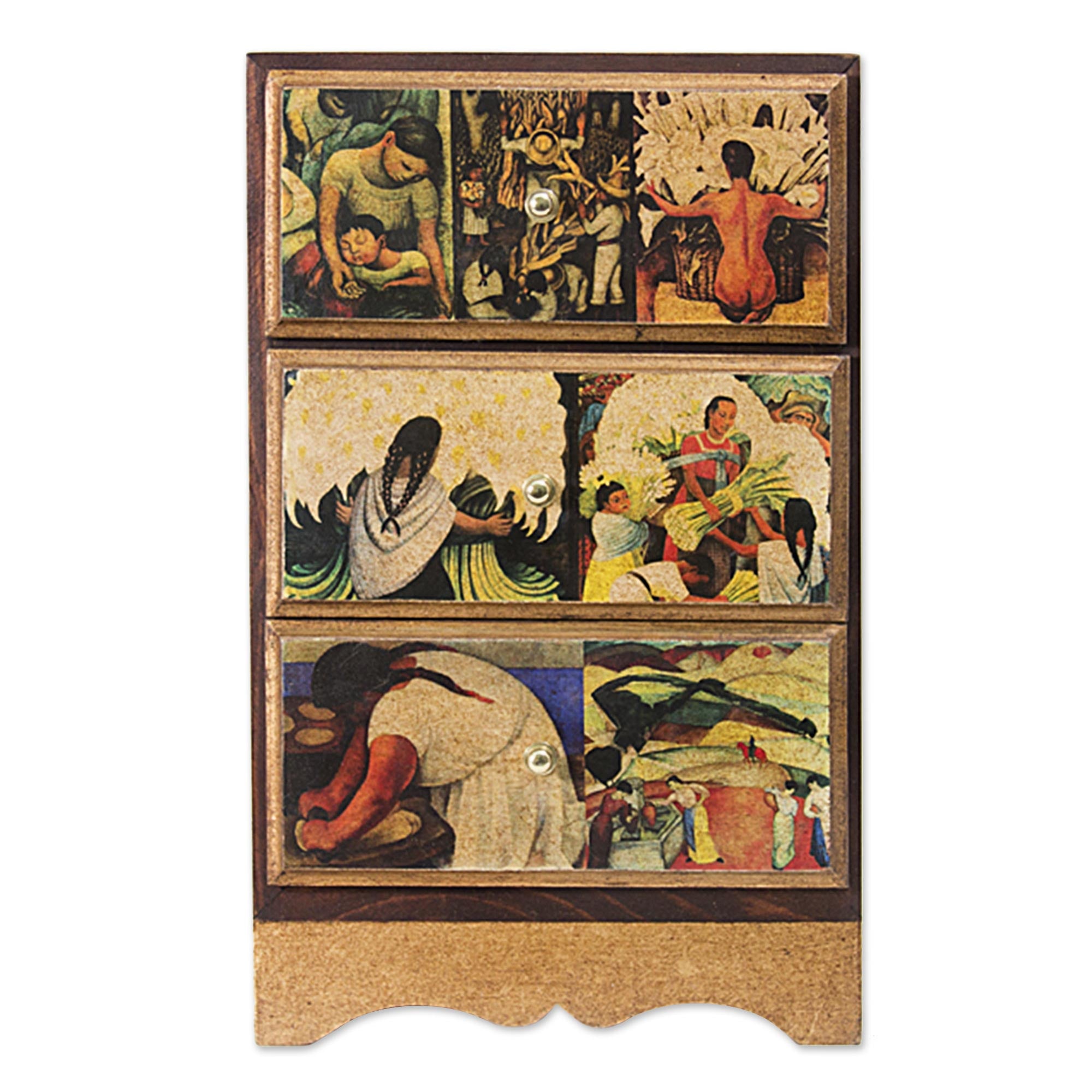 Premium Diego Rivera Frida Kahlo Jewelry Box - Handcrafted Heirloom
