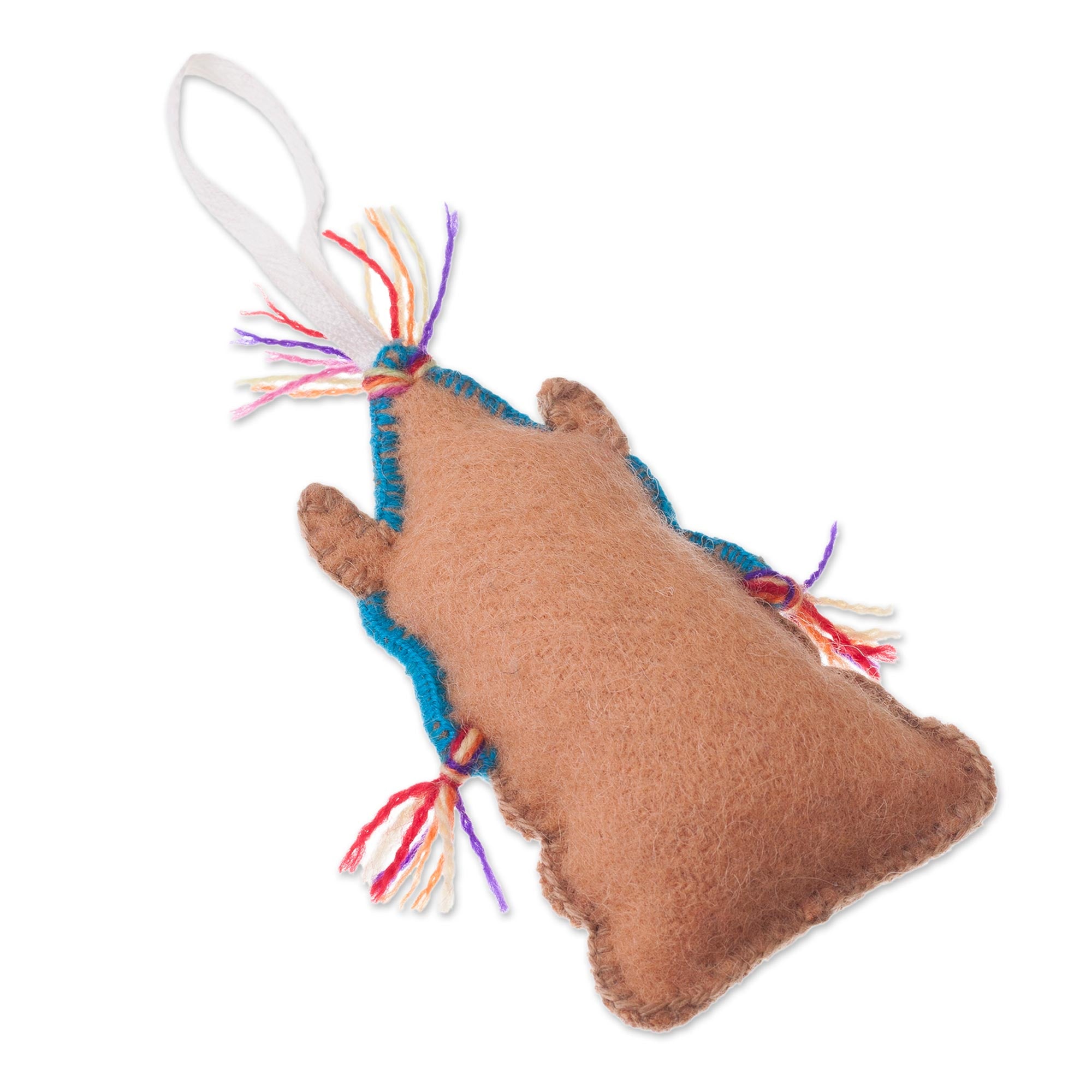 Premium Sleepy Llama Ornaments – Handcrafted in Peru (Set of 3)