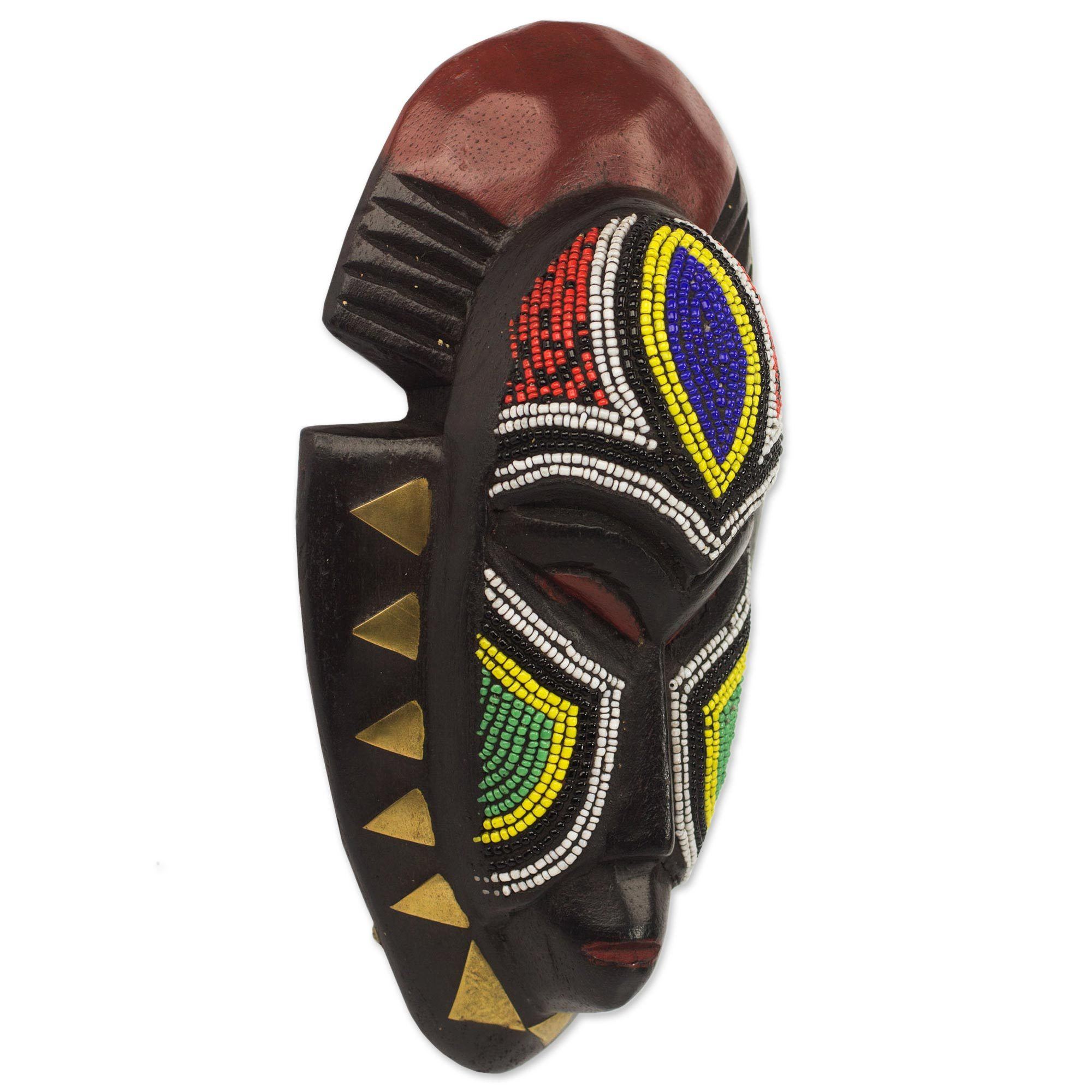 Premium Handcrafted Jama Ghanaian Wall Mask - Ultimate Home Decor