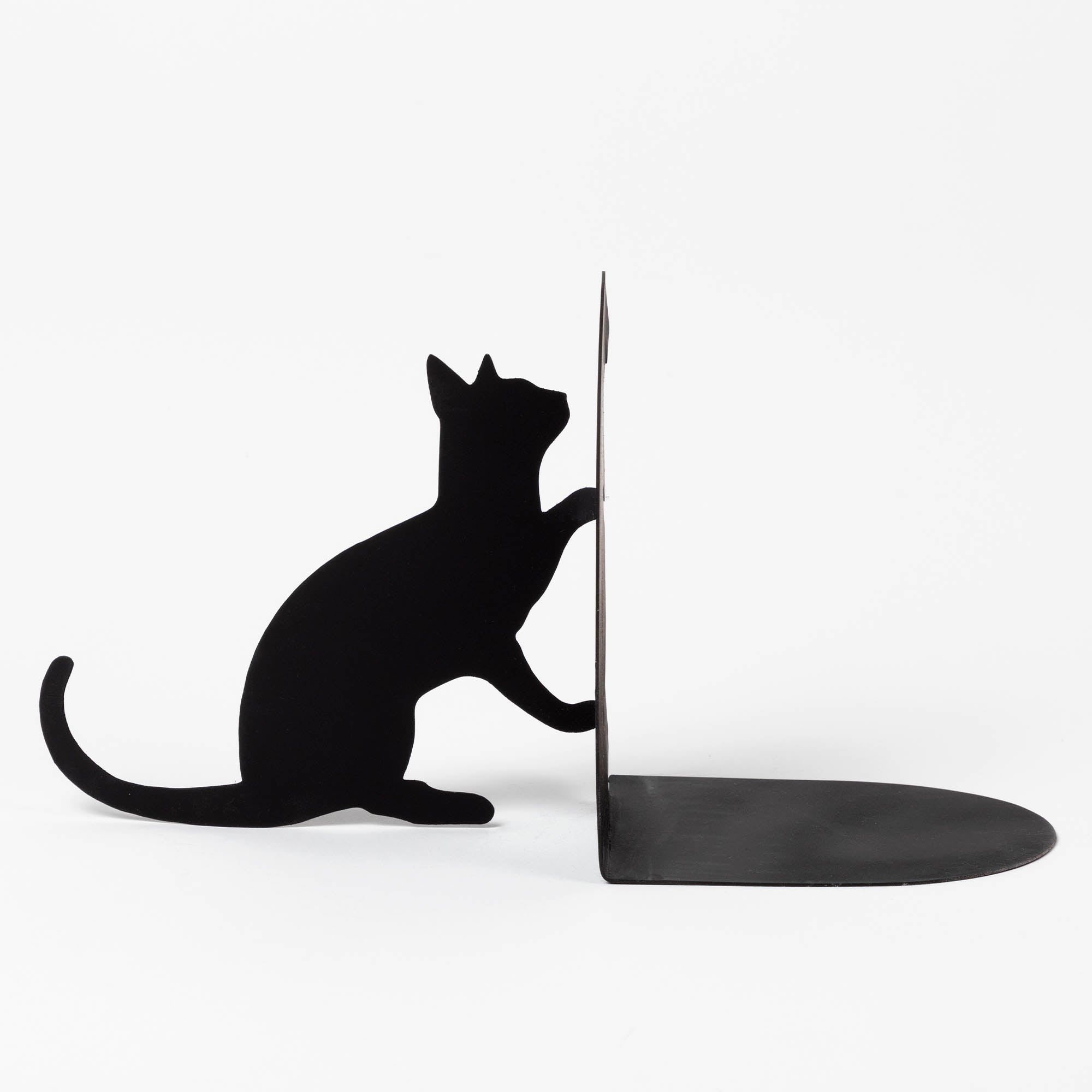 Premium Handcrafted Metal Pet Bookends - Cats & Dogs