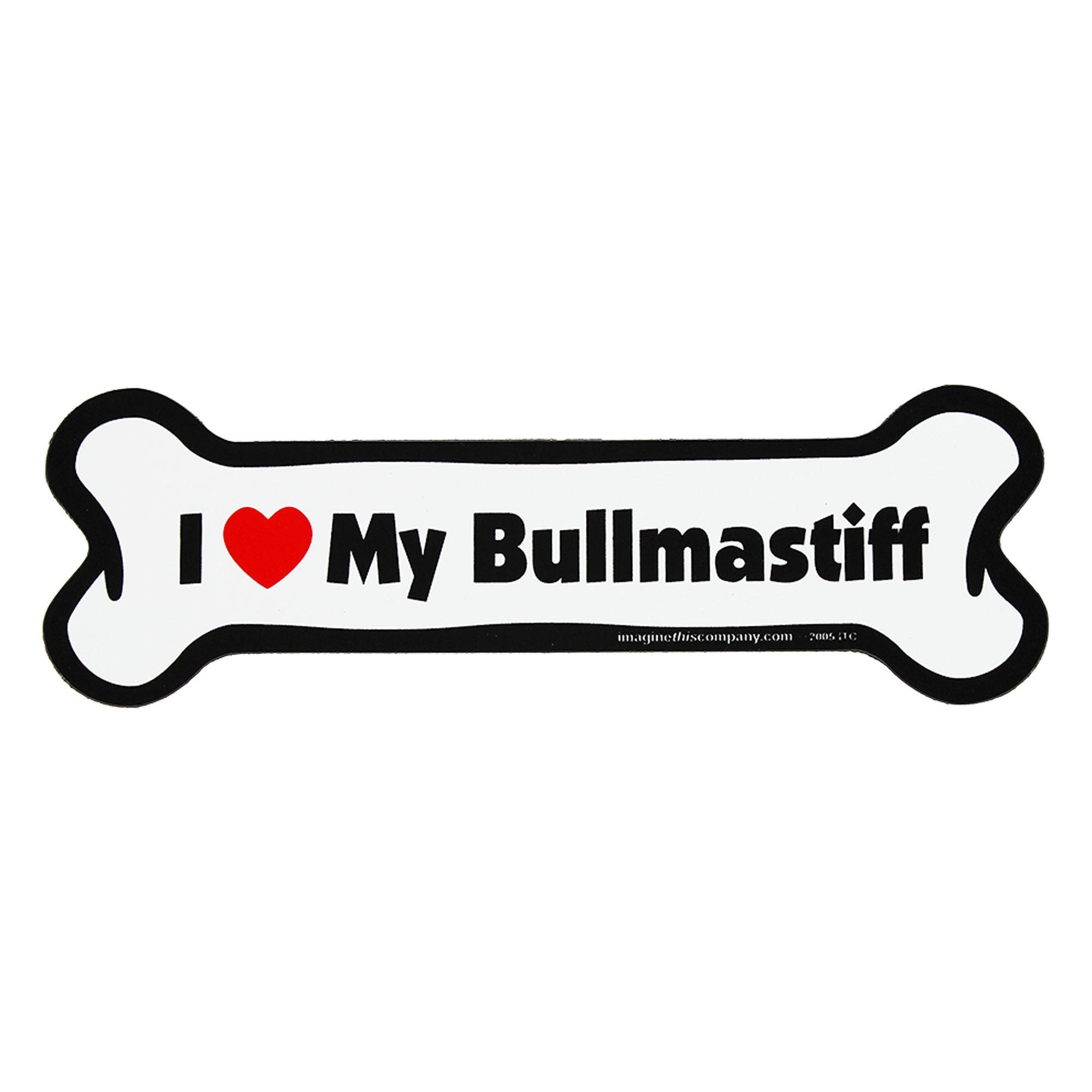 Premium I Love My Dog Car Magnet: Breeds A - K | Ultimate Pet Lover's Accessory