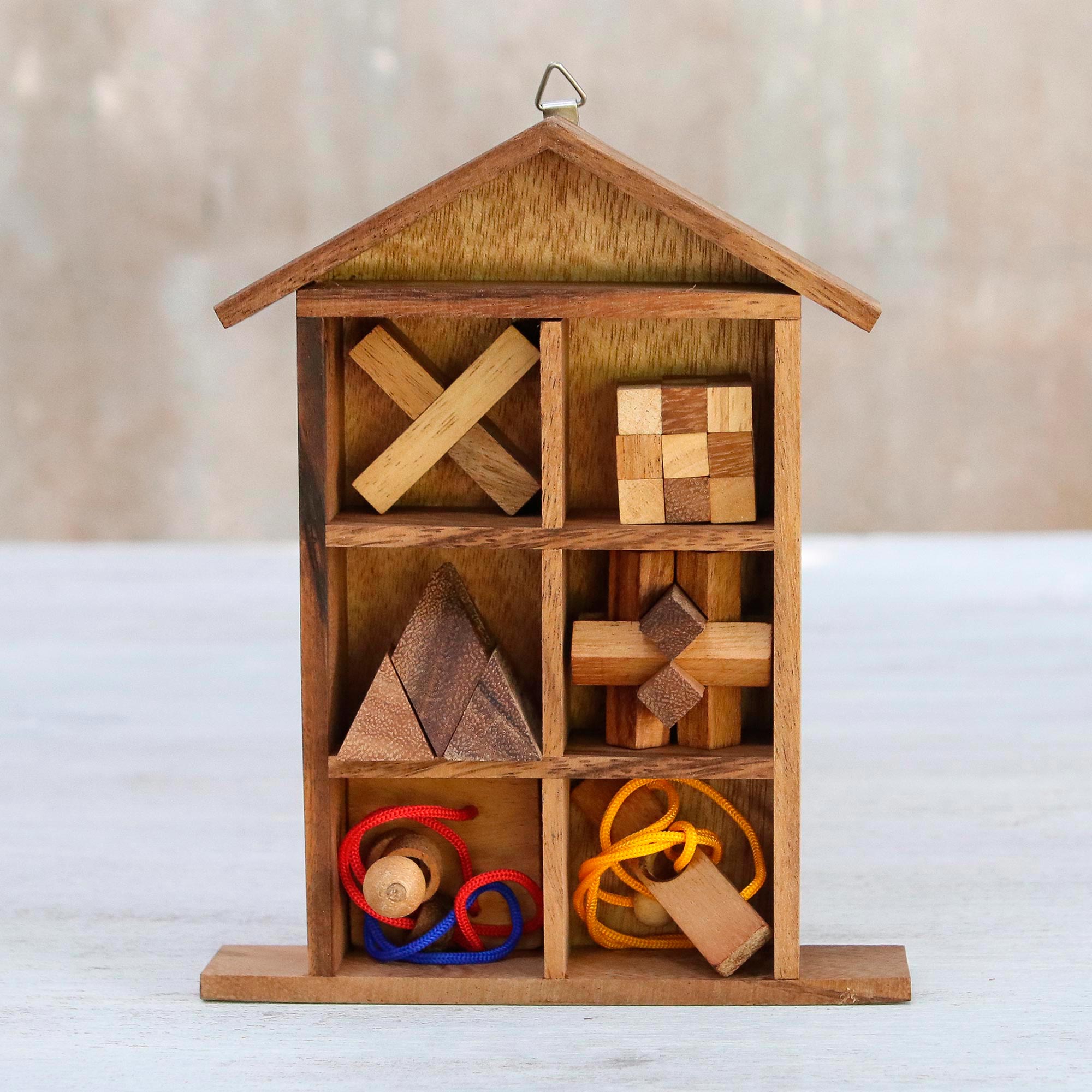 Ultimate Thai Raintree Wood Puzzle Set – Premium Handcrafted Home Entertainment