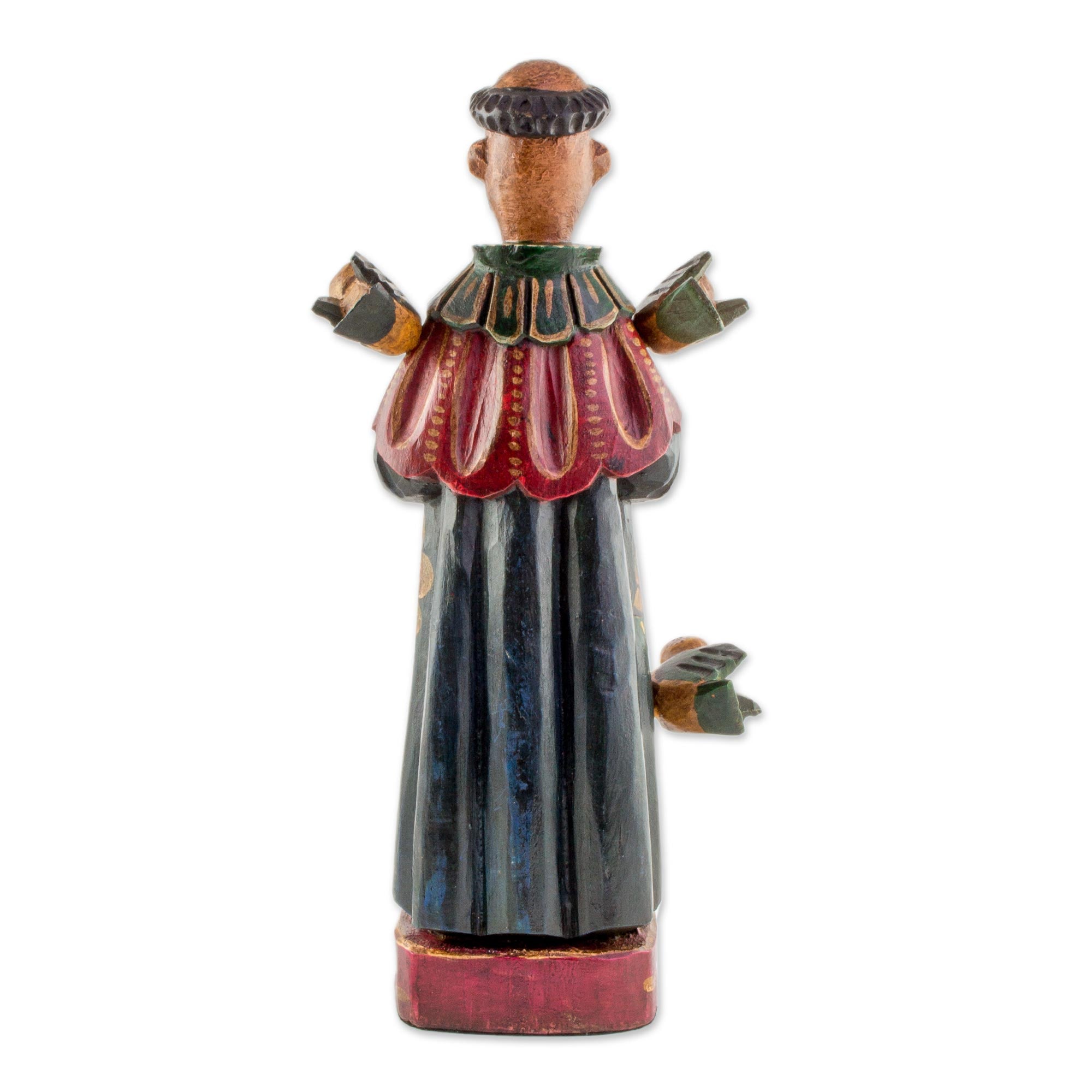 Premium Hand-Painted Saint Francis Sculpture - Ultimate Rustic Decor
