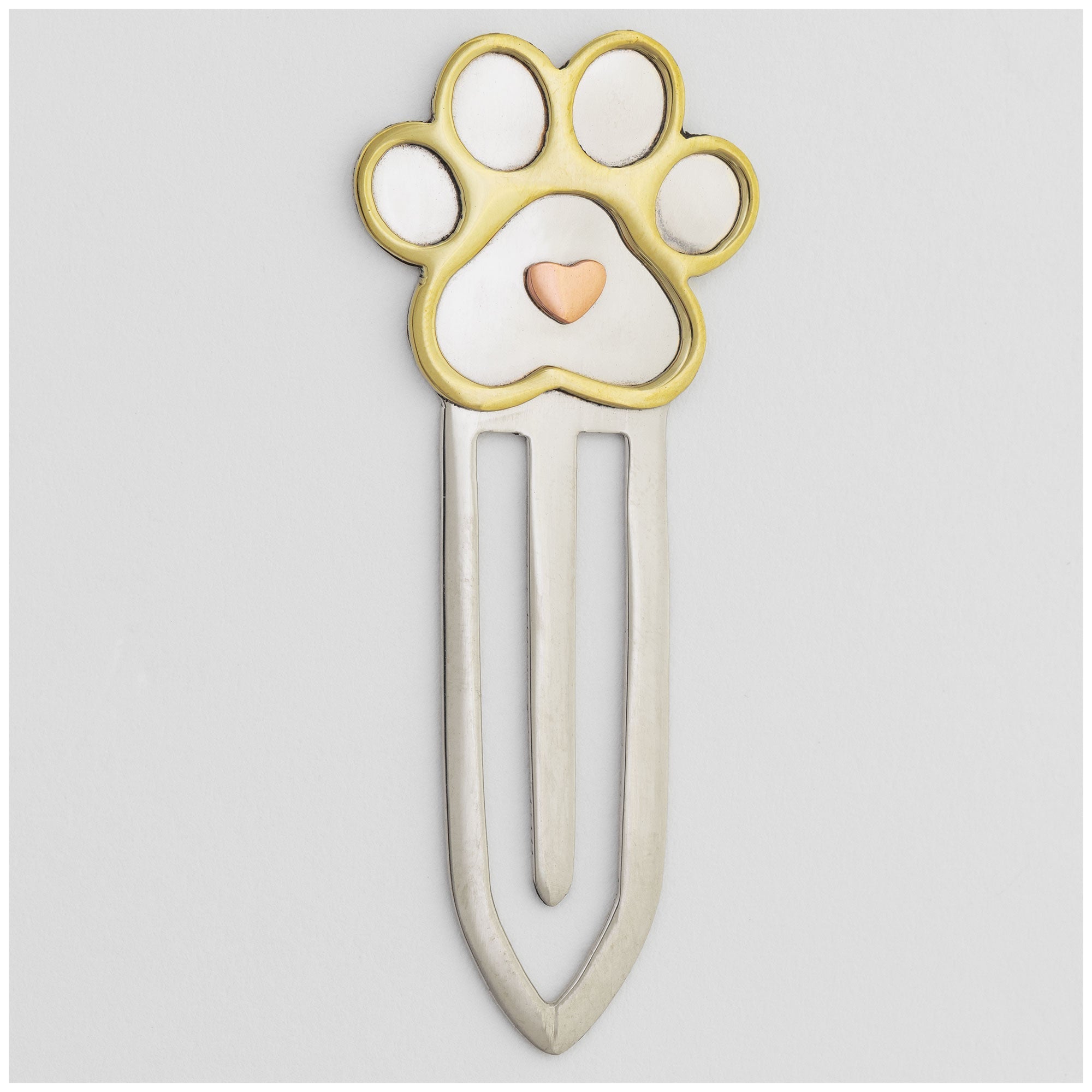 Premium Animal Lover Mixed Metal Bookmark - Ultimate Reading Companion