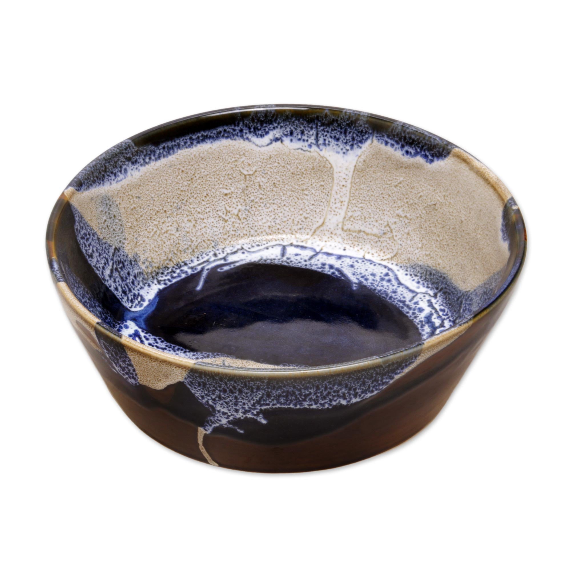 Premium Ocean Tides Ceramic Bowl – Handcrafted in Bali, Food Safe & Stylish