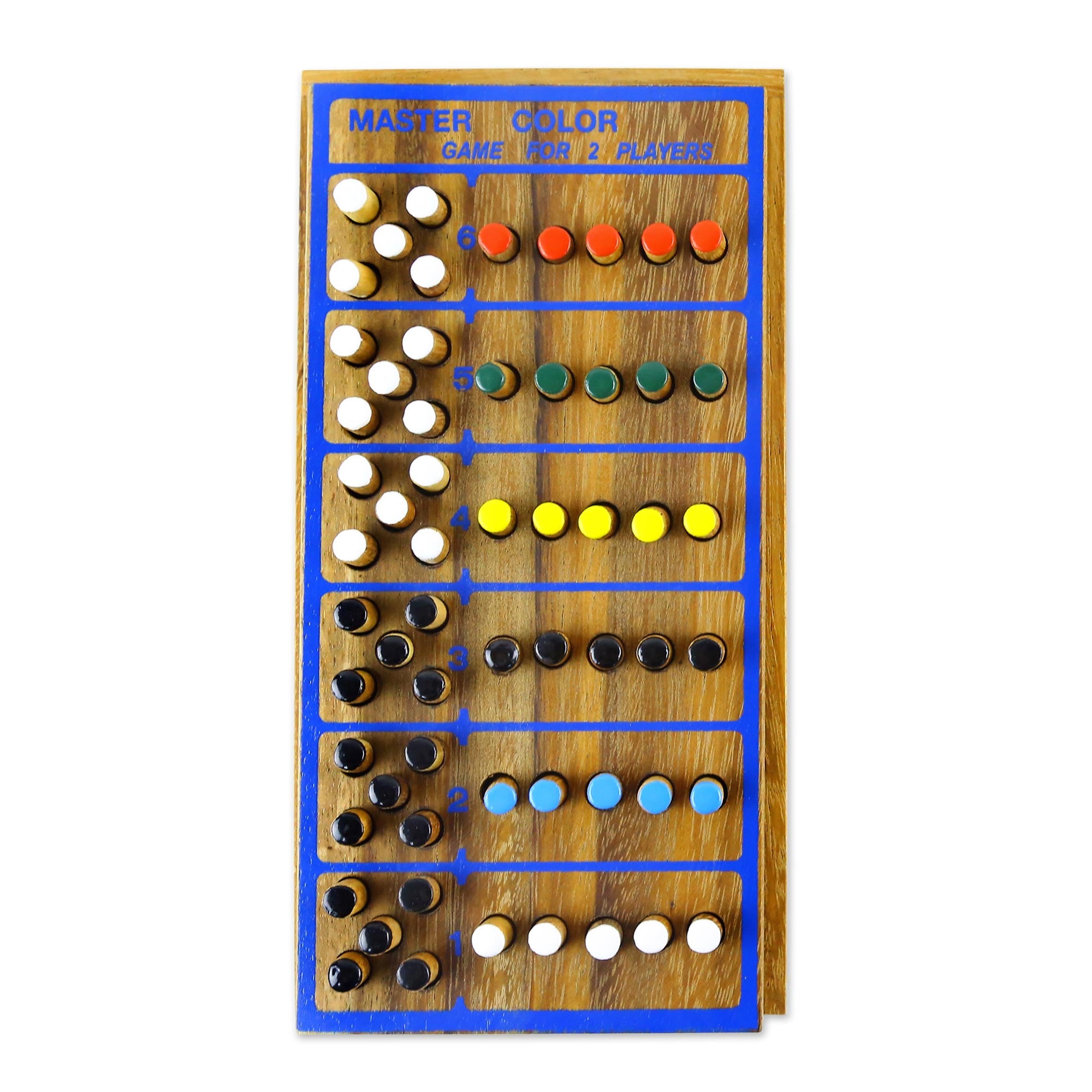 Premium Code Breaker: Handcrafted Thai Wooden Puzzle Game