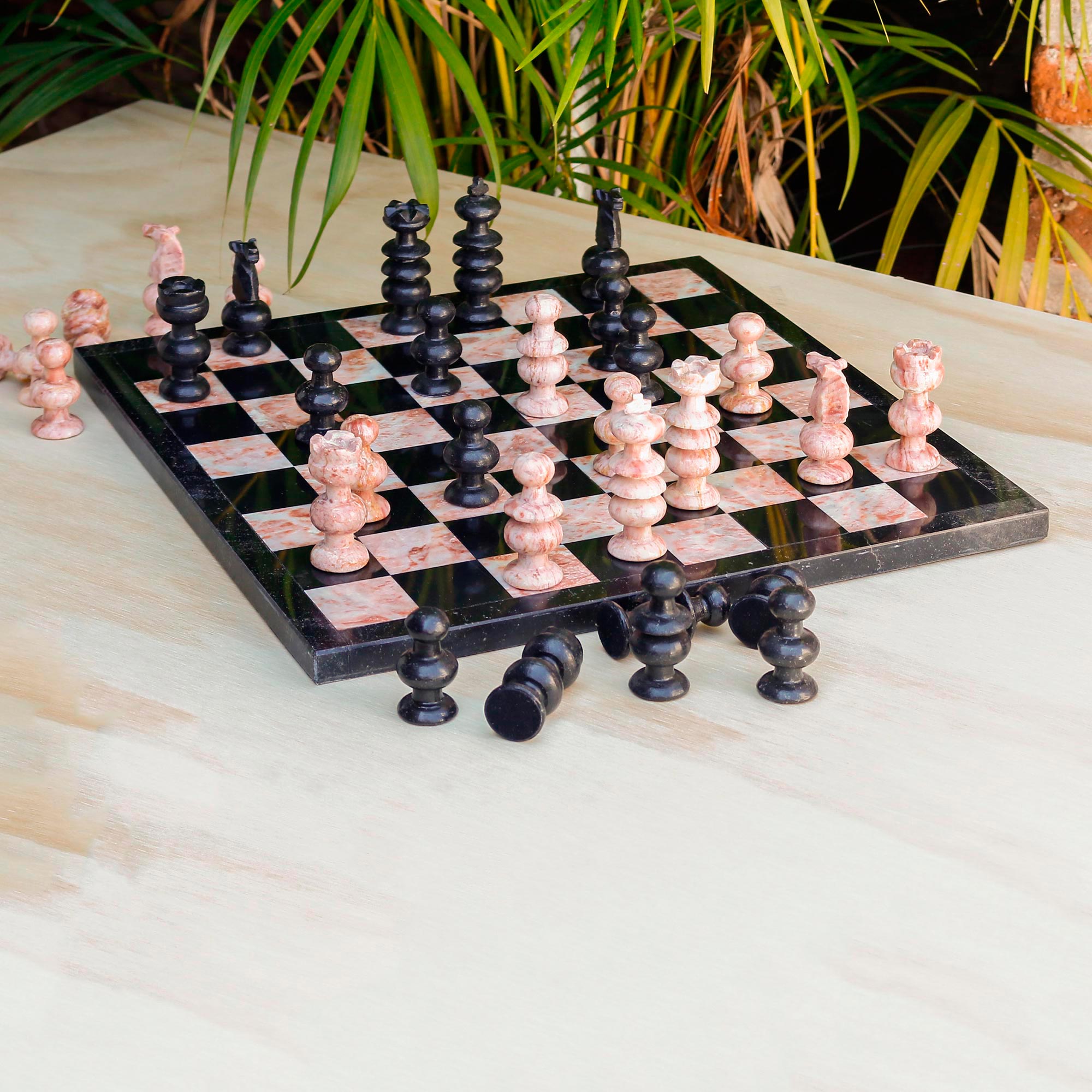 Premium Marble Chess Set - Ultimate Handcrafted Luxury Edition