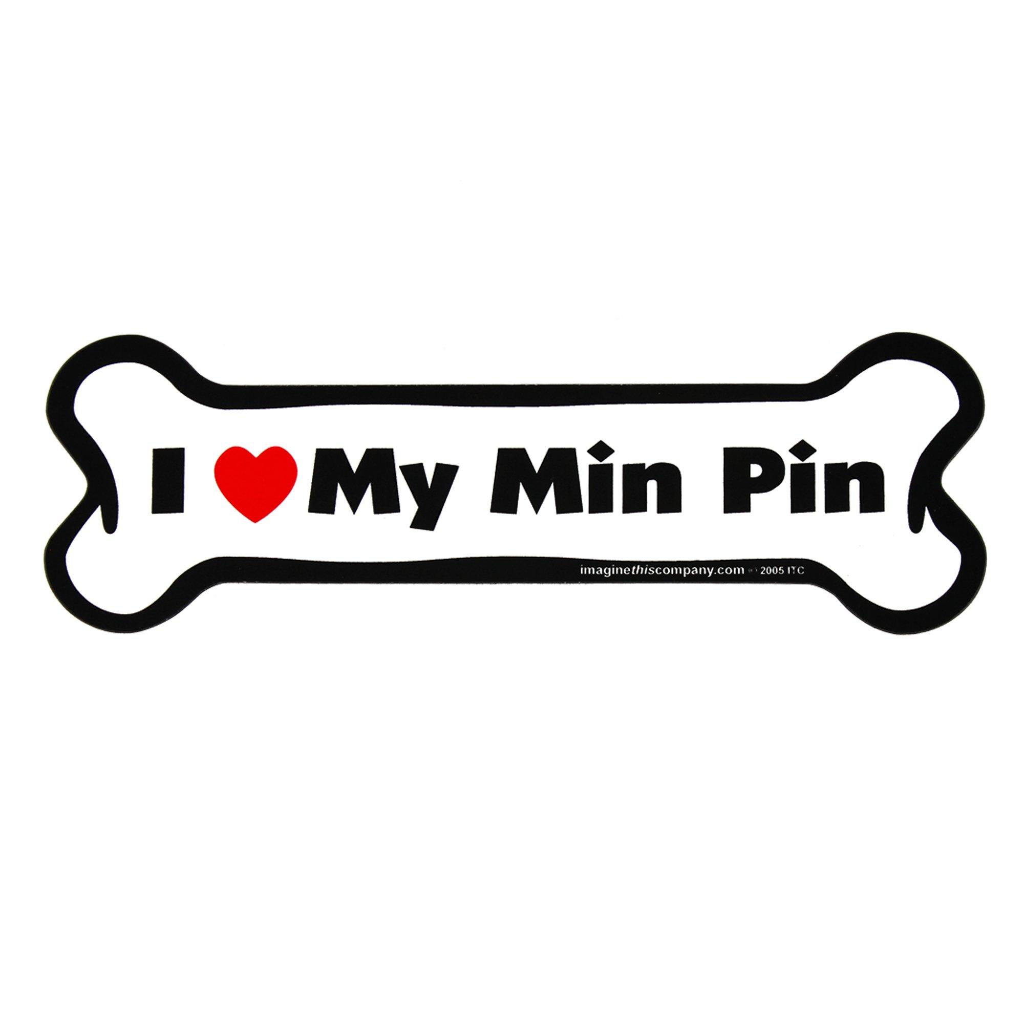 Ultimate I Love My Dog Car Magnet: Breeds L - Z | Premium Vinyl Design