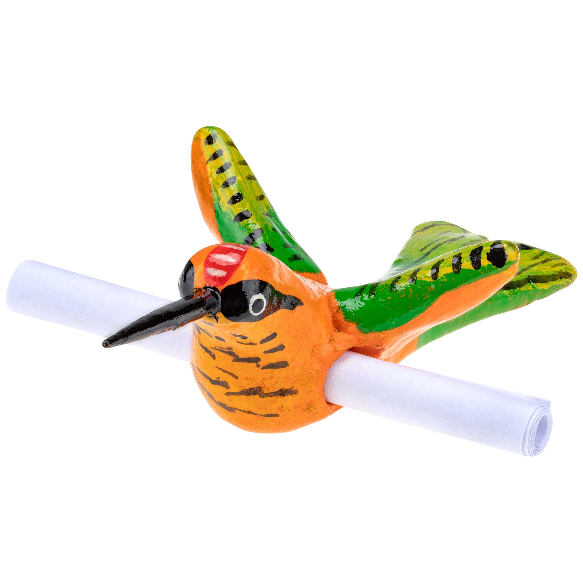 Premium Hand-Painted Hummingbird Messenger Figurine - Ultimate Fair-Trade Gift