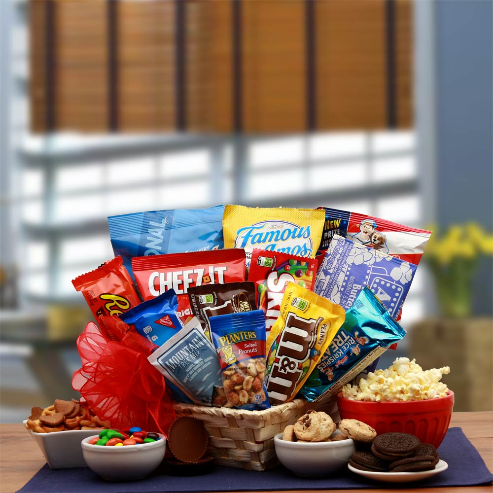 Ultimate Snack Lover's Gift Basket