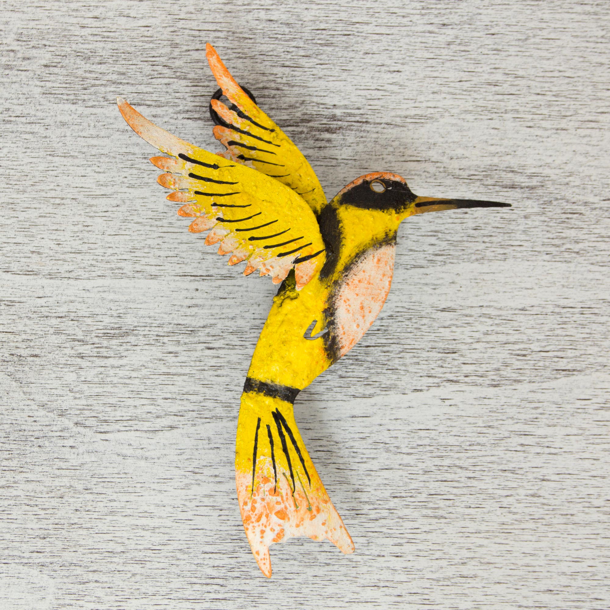 Premium Handcrafted Hummingbird Iron Wall Art