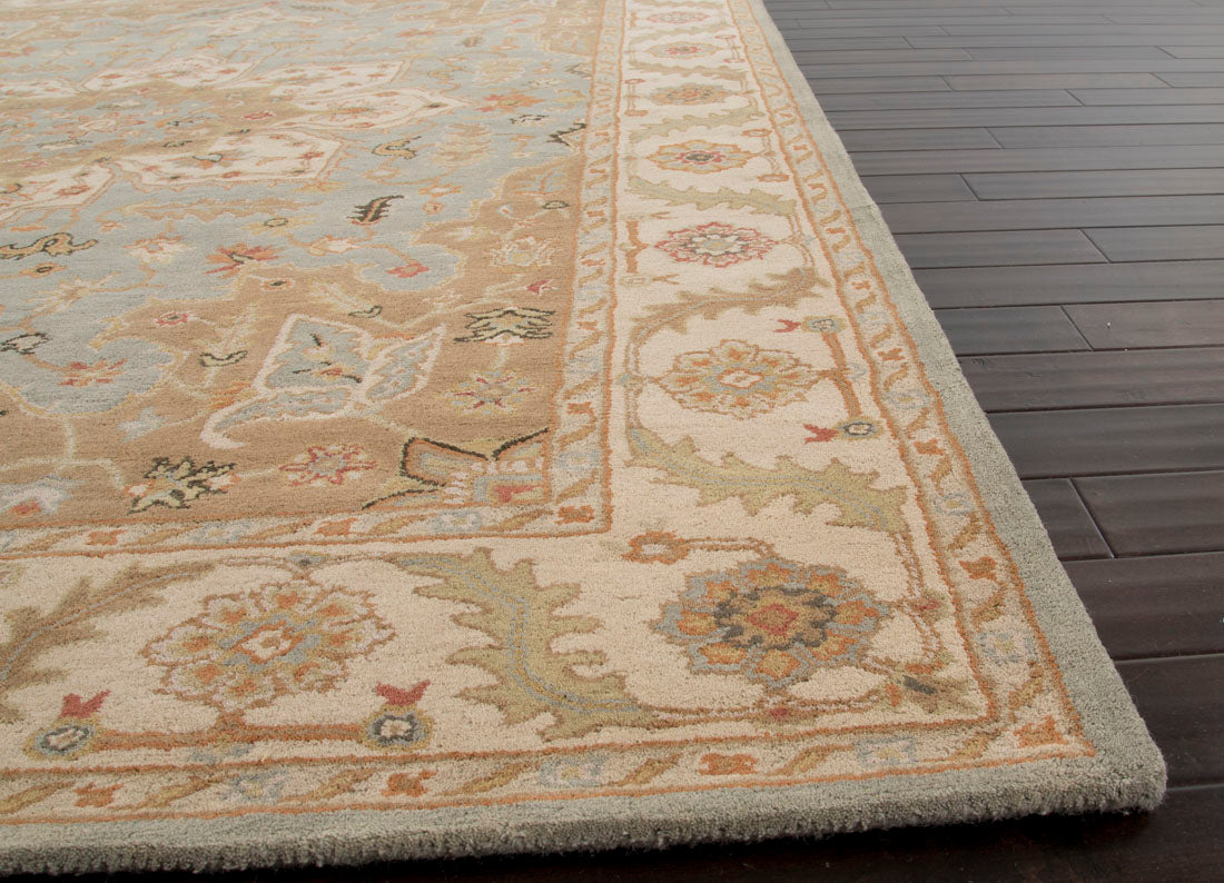 Premium Province Classic Oriental Grey/Ivory Wool Area Rug - Ultimate Comfort & Style